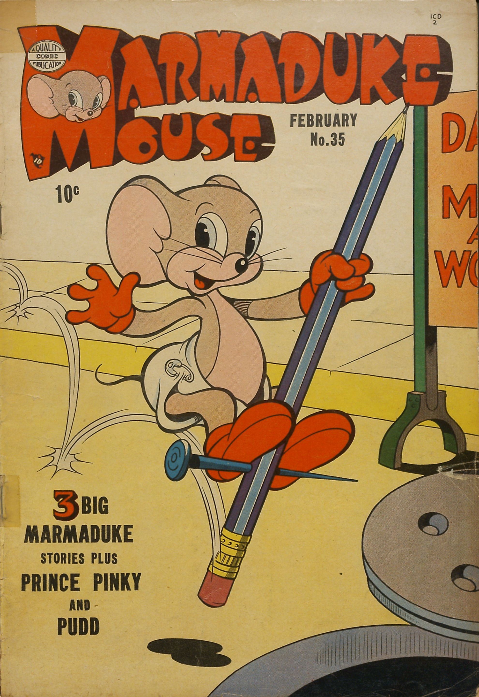 Read online Marmaduke Mouse comic -  Issue #35 - 1