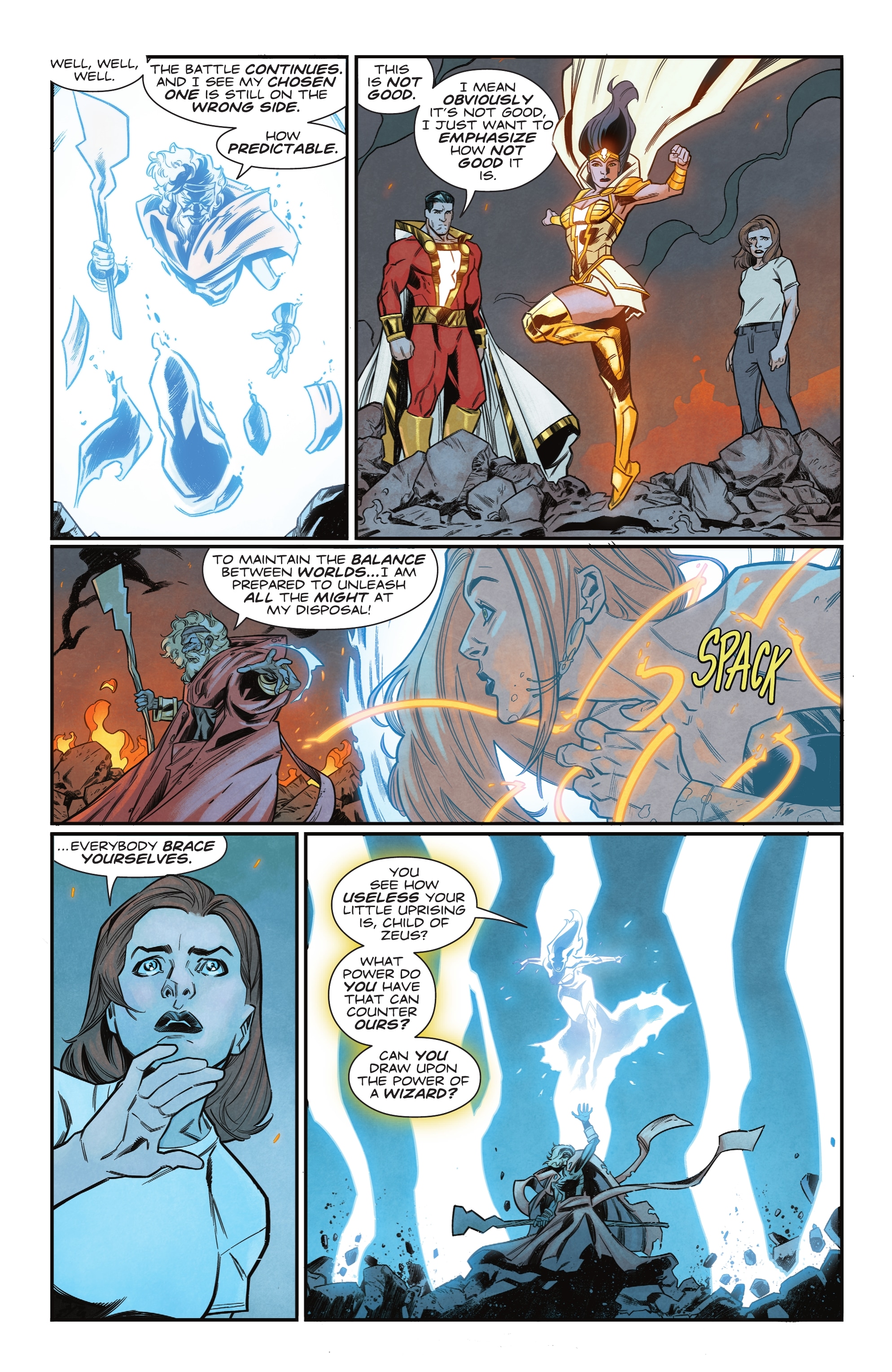 Read online Lazarus Planet: Revenge of the Gods comic -  Issue #4 - 6