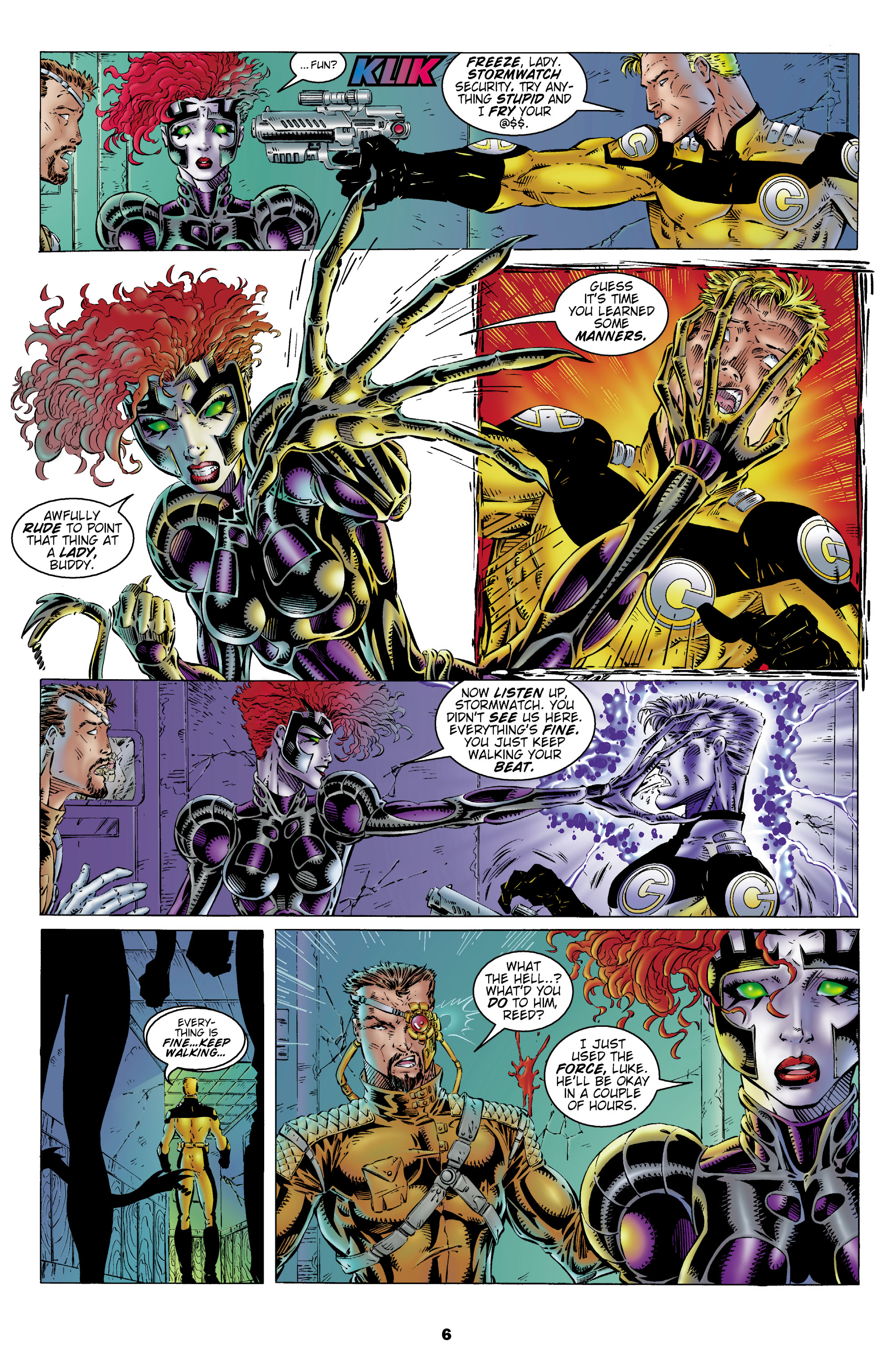 Read online Backlash comic -  Issue #6 - 7