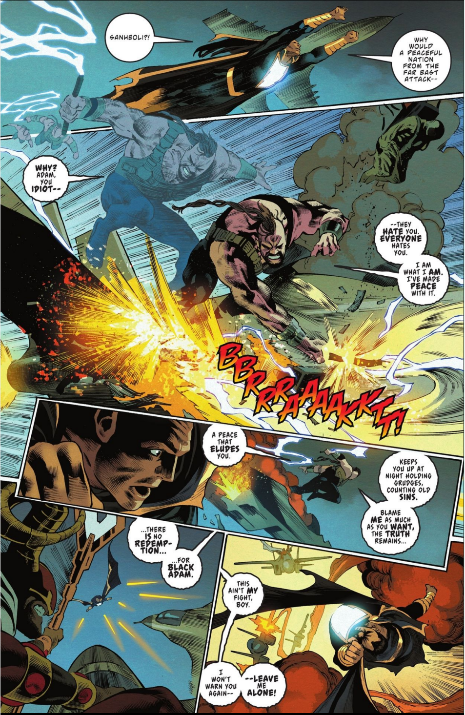 Read online Black Adam comic -  Issue #11 - 12