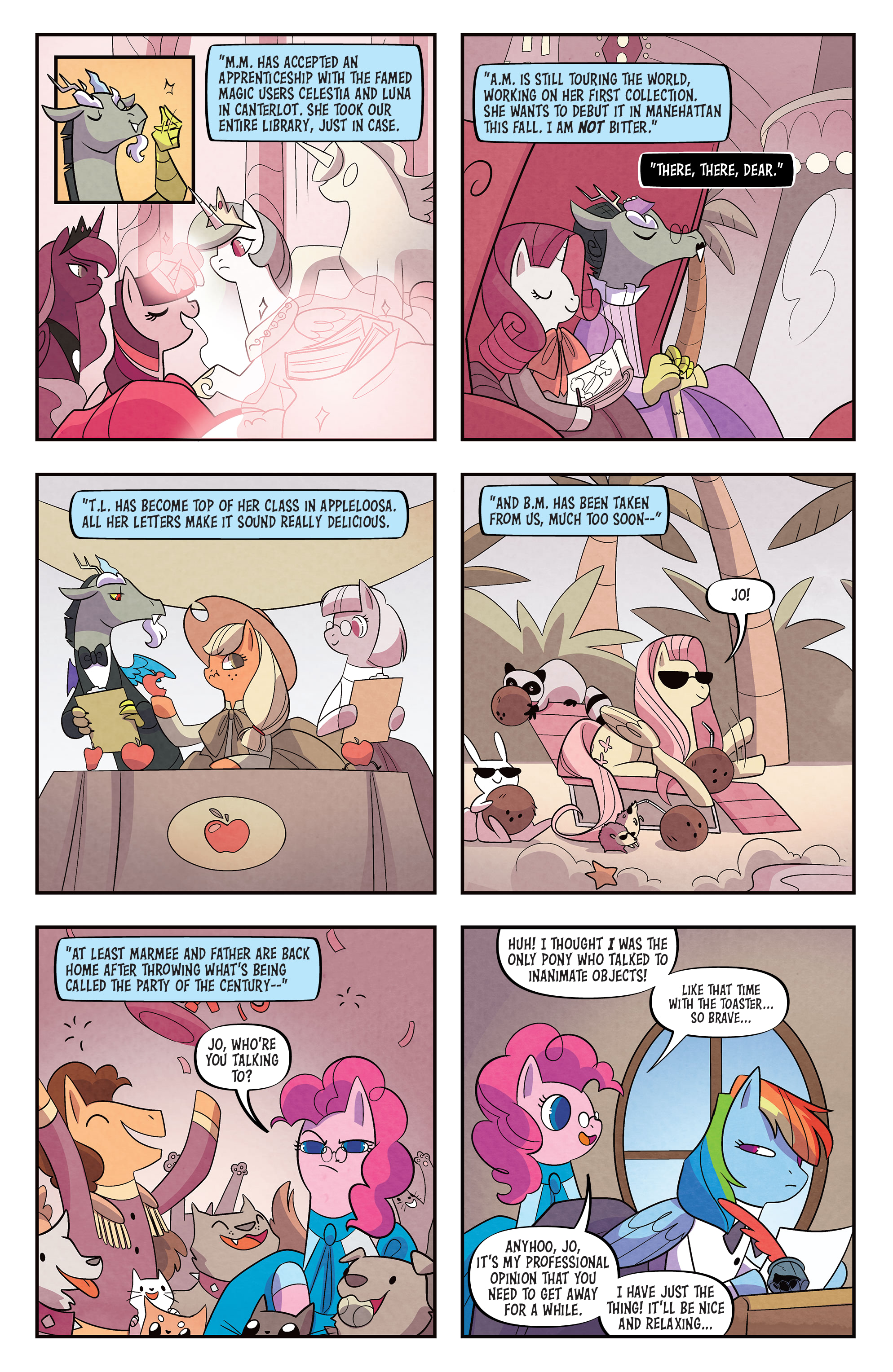 Read online My Little Pony: Classics Reimagined - Little Fillies comic -  Issue #4 - 4