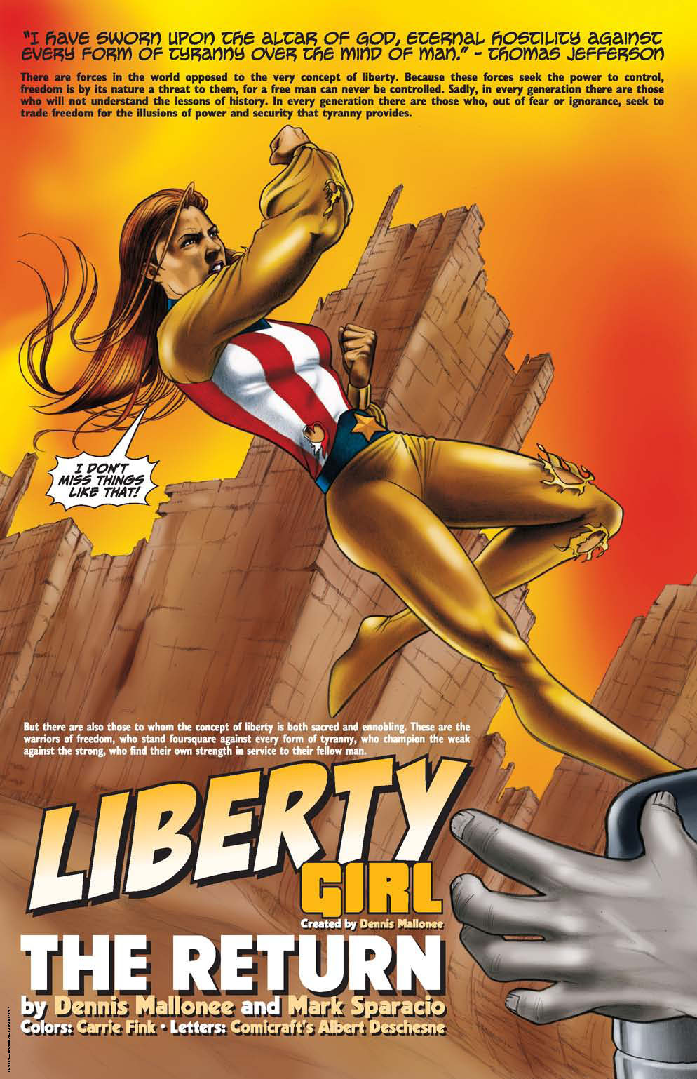 Read online Liberty Girl comic -  Issue #2 - 4