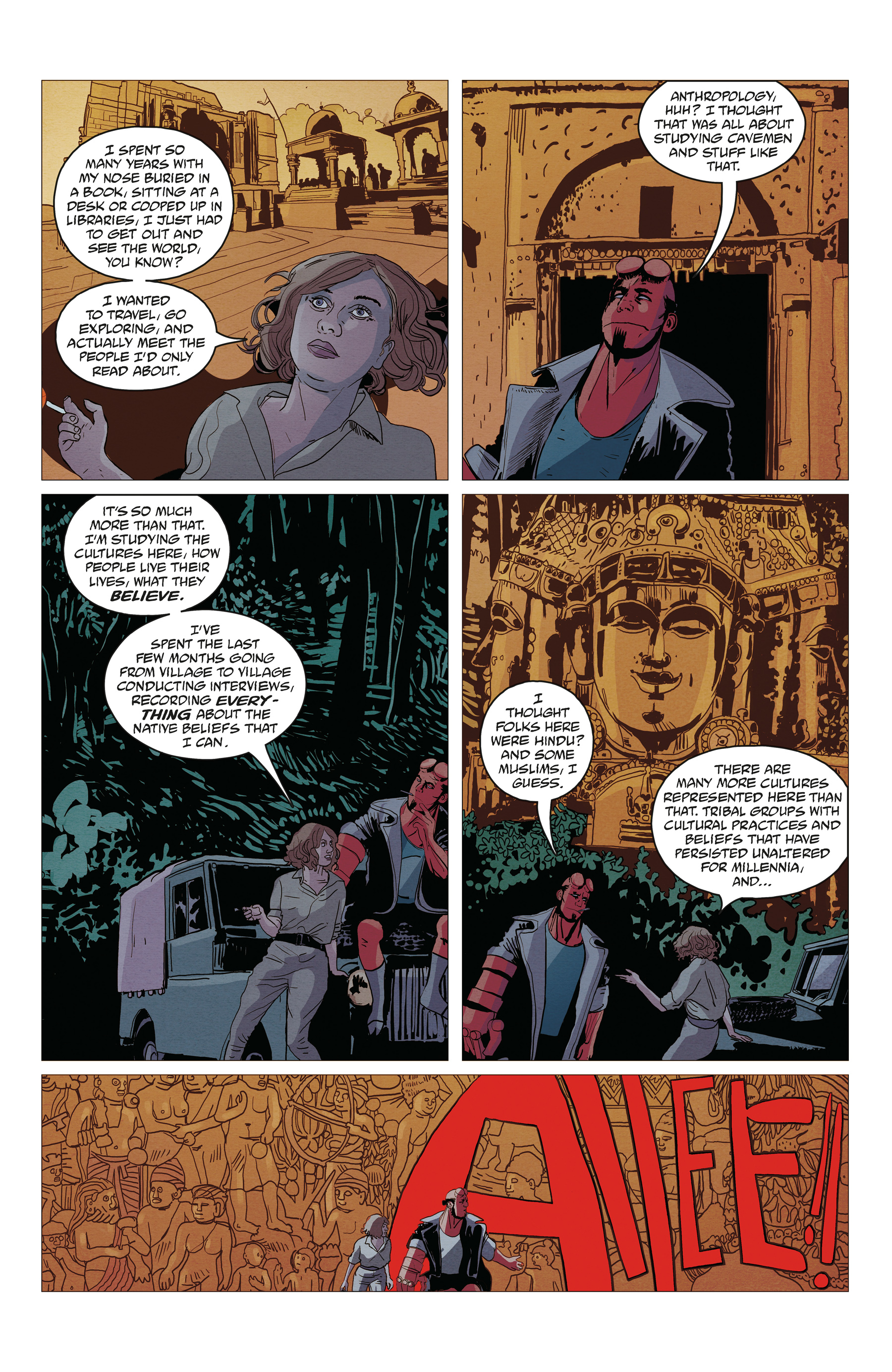 Read online Hellboy and the B.P.R.D.: 1957 - Fearful Symmetry comic -  Issue # Full - 9