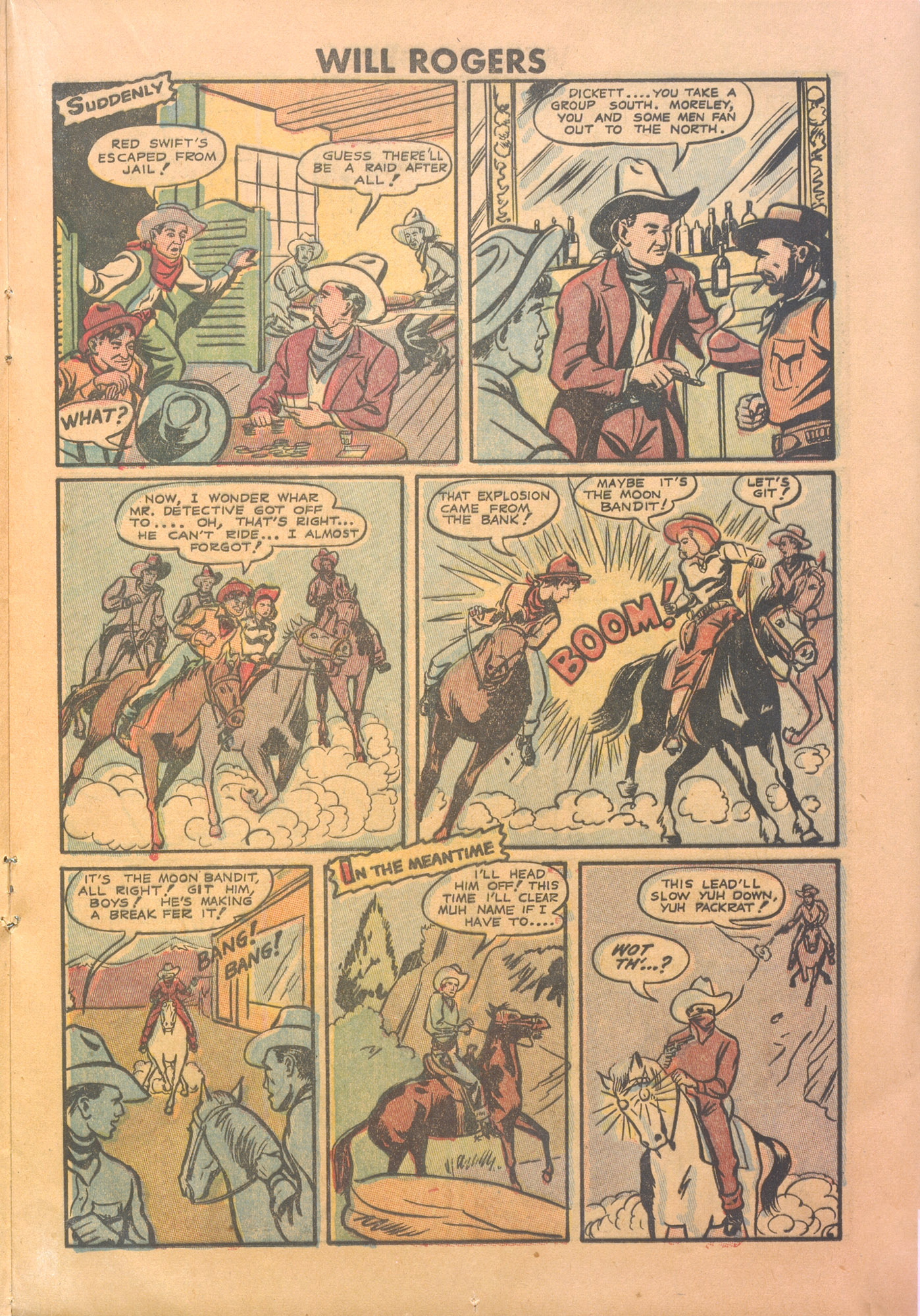 Read online Will Rogers Western comic -  Issue #5 - 17