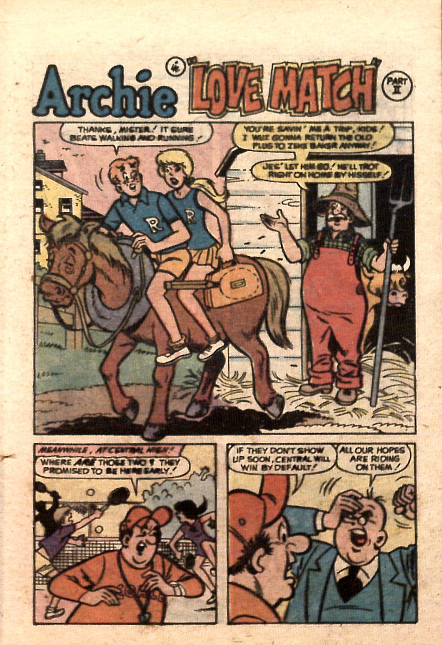 Read online Archie...Archie Andrews, Where Are You? Digest Magazine comic -  Issue #15 - 21