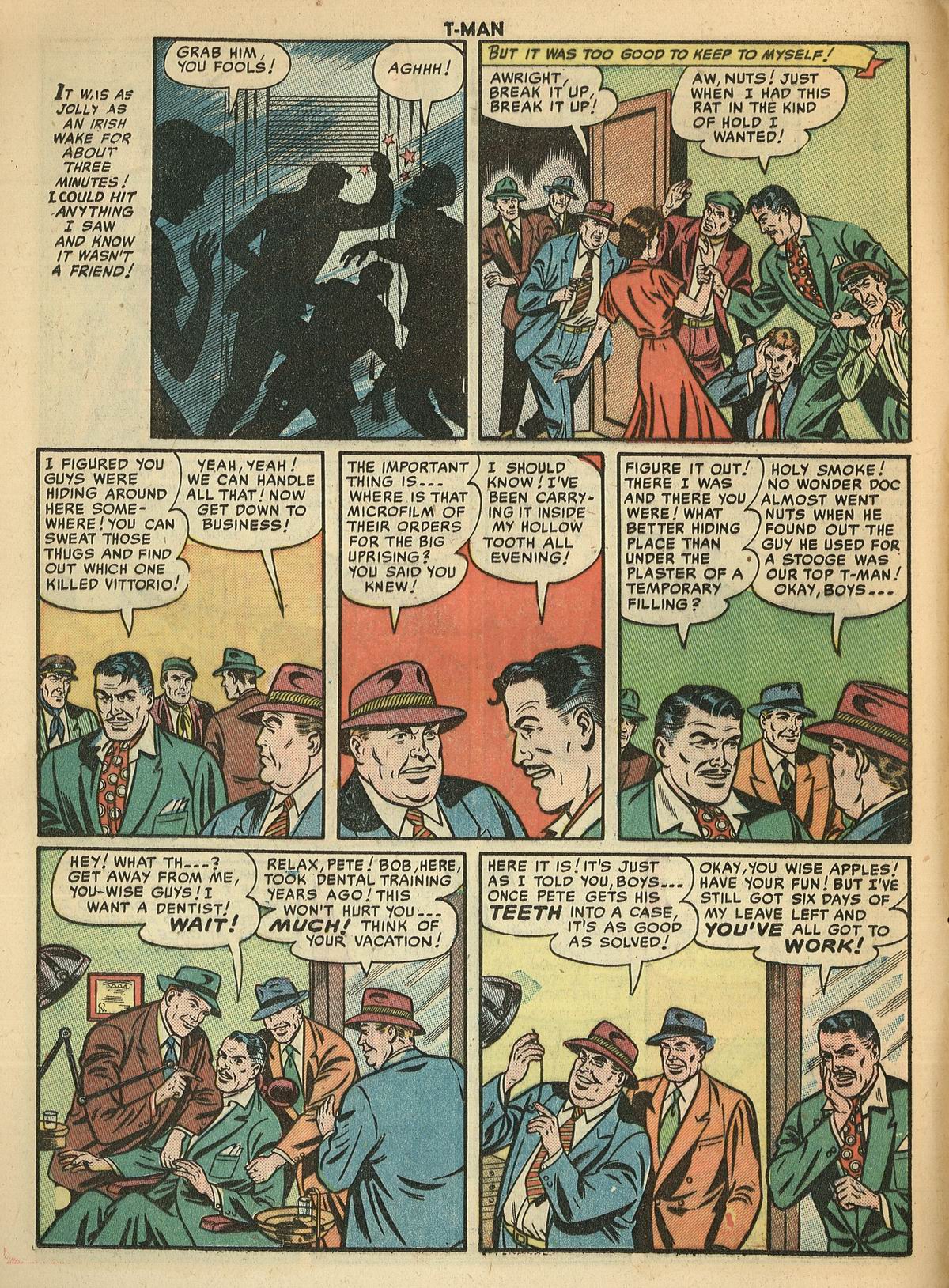 Read online T-Man: World Wide Trouble Shooter comic -  Issue #1 - 12