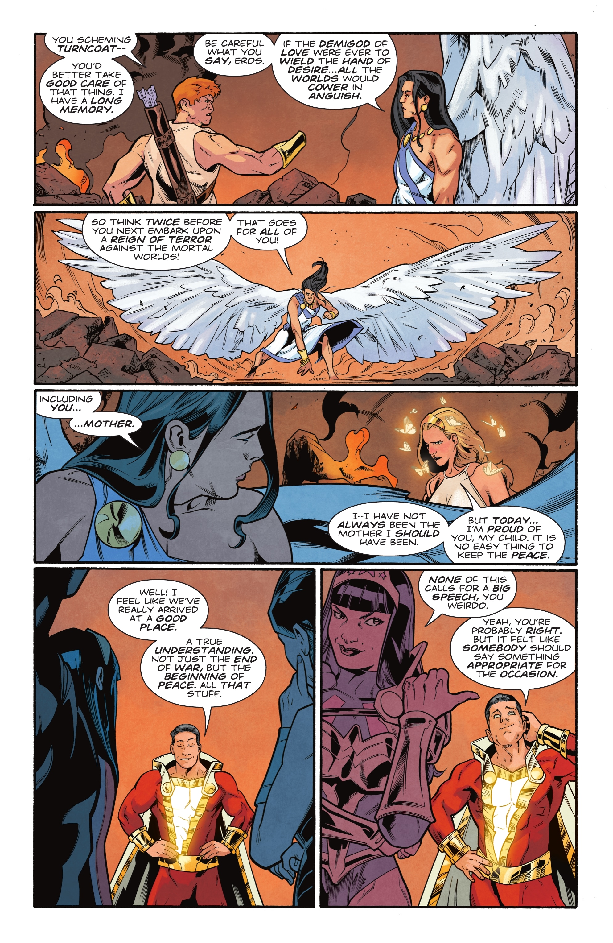 Read online Lazarus Planet: Revenge of the Gods comic -  Issue #4 - 12