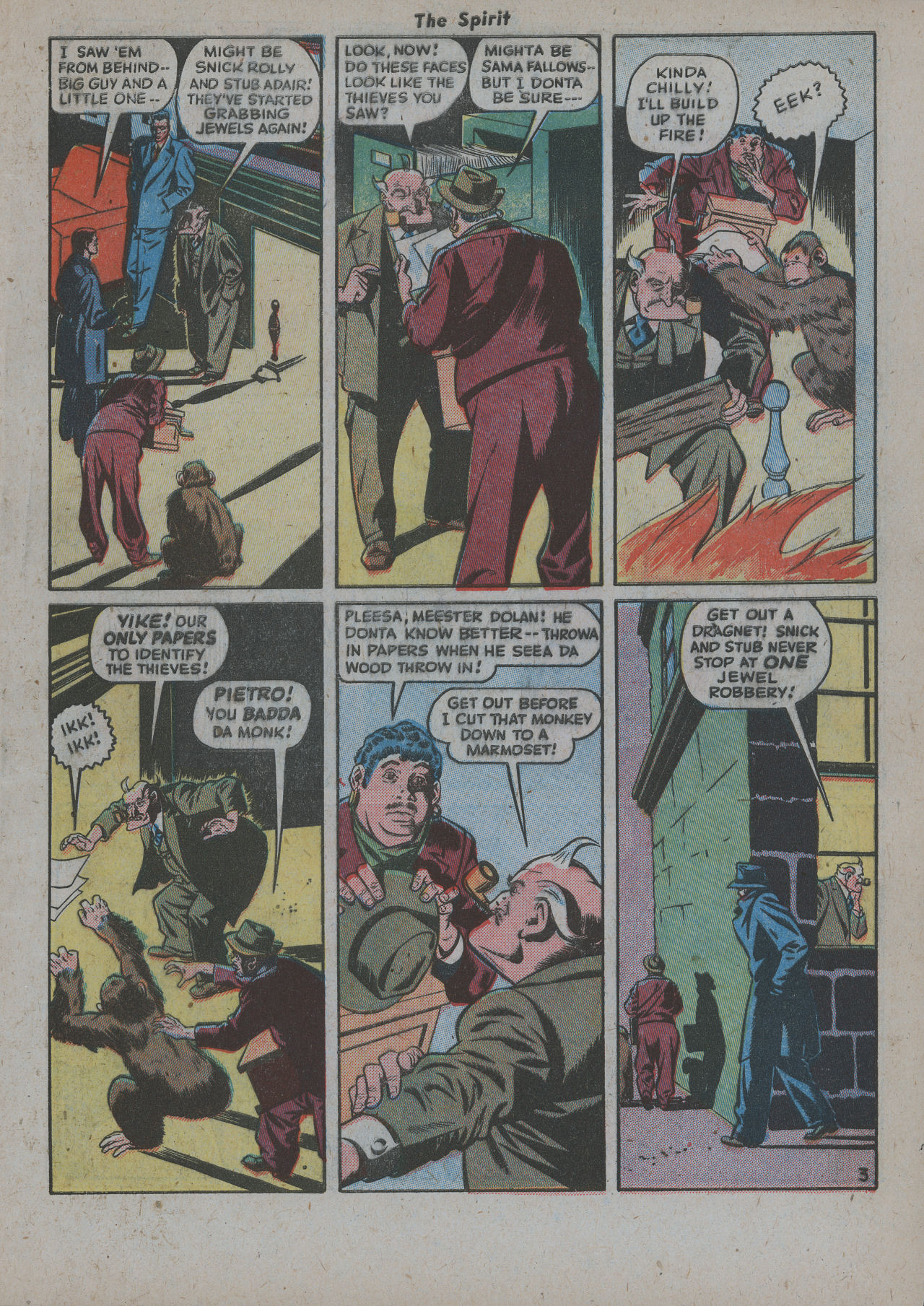 Read online The Spirit (1944) comic -  Issue #17 - 5
