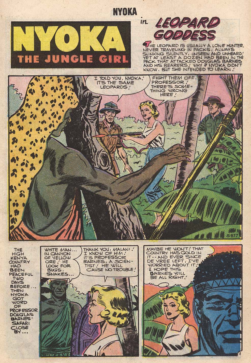 Read online Nyoka the Jungle Girl (1955) comic -  Issue #21 - 13