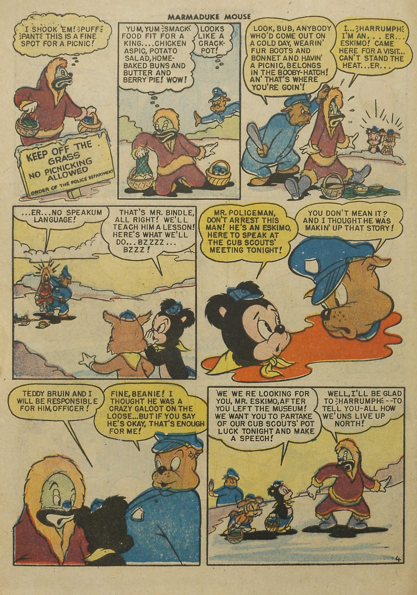Read online Marmaduke Mouse comic -  Issue #45 - 30