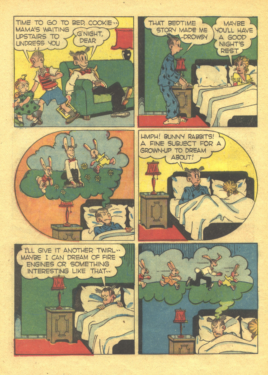 Read online Blondie Comics (1947) comic -  Issue #4 - 24