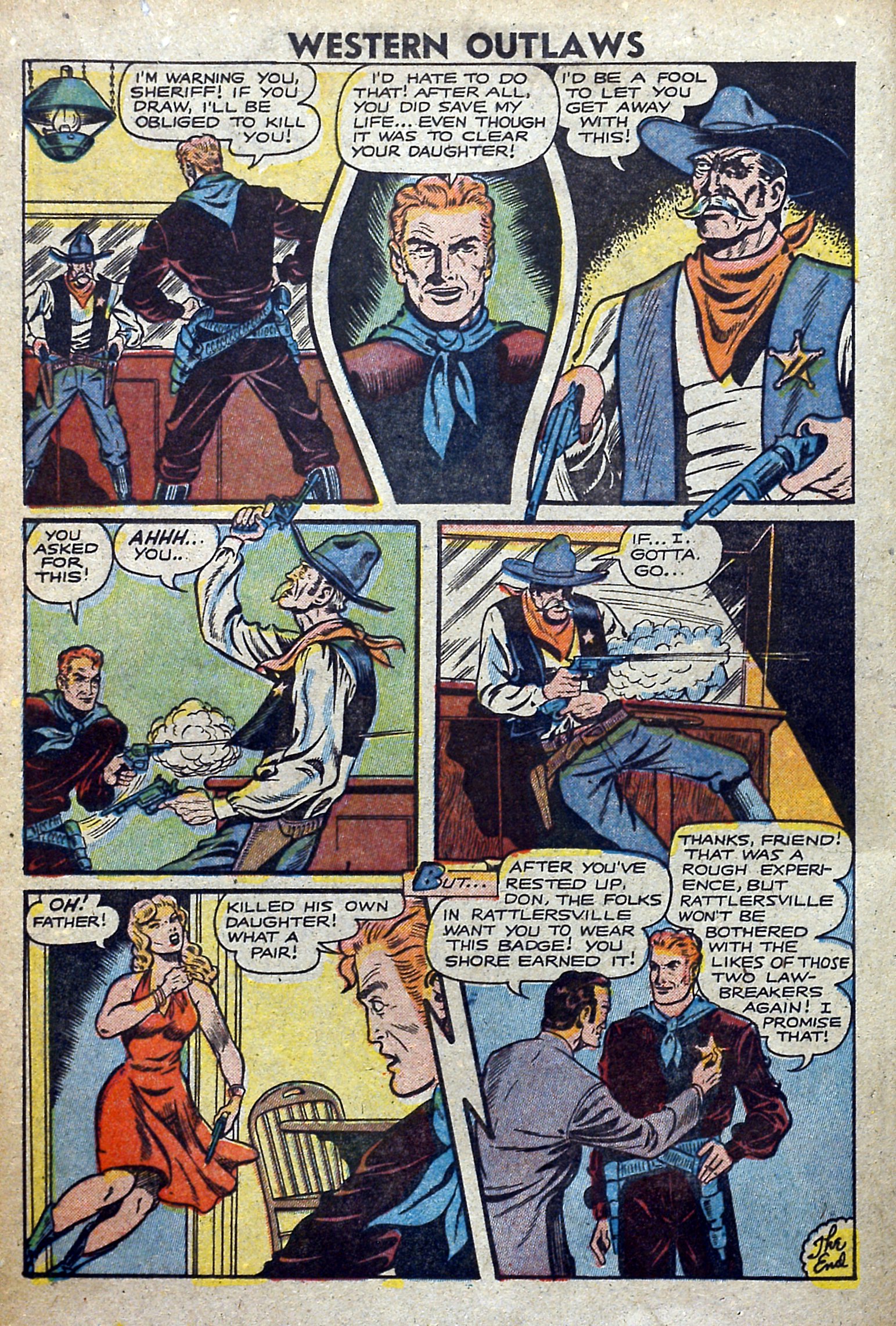 Read online Western Outlaws (1948) comic -  Issue #17 - 12