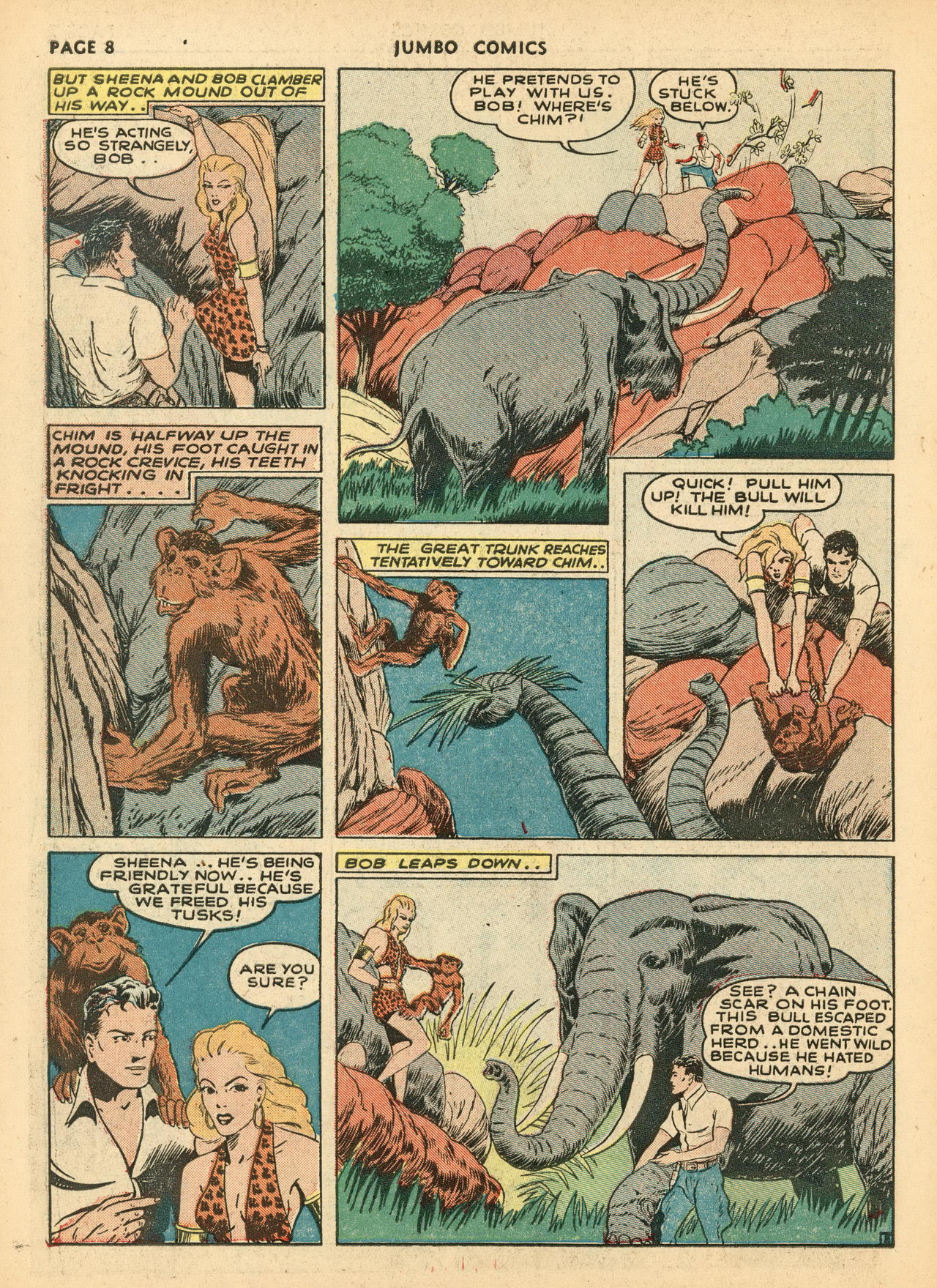 Read online Jumbo Comics comic -  Issue #29 - 10