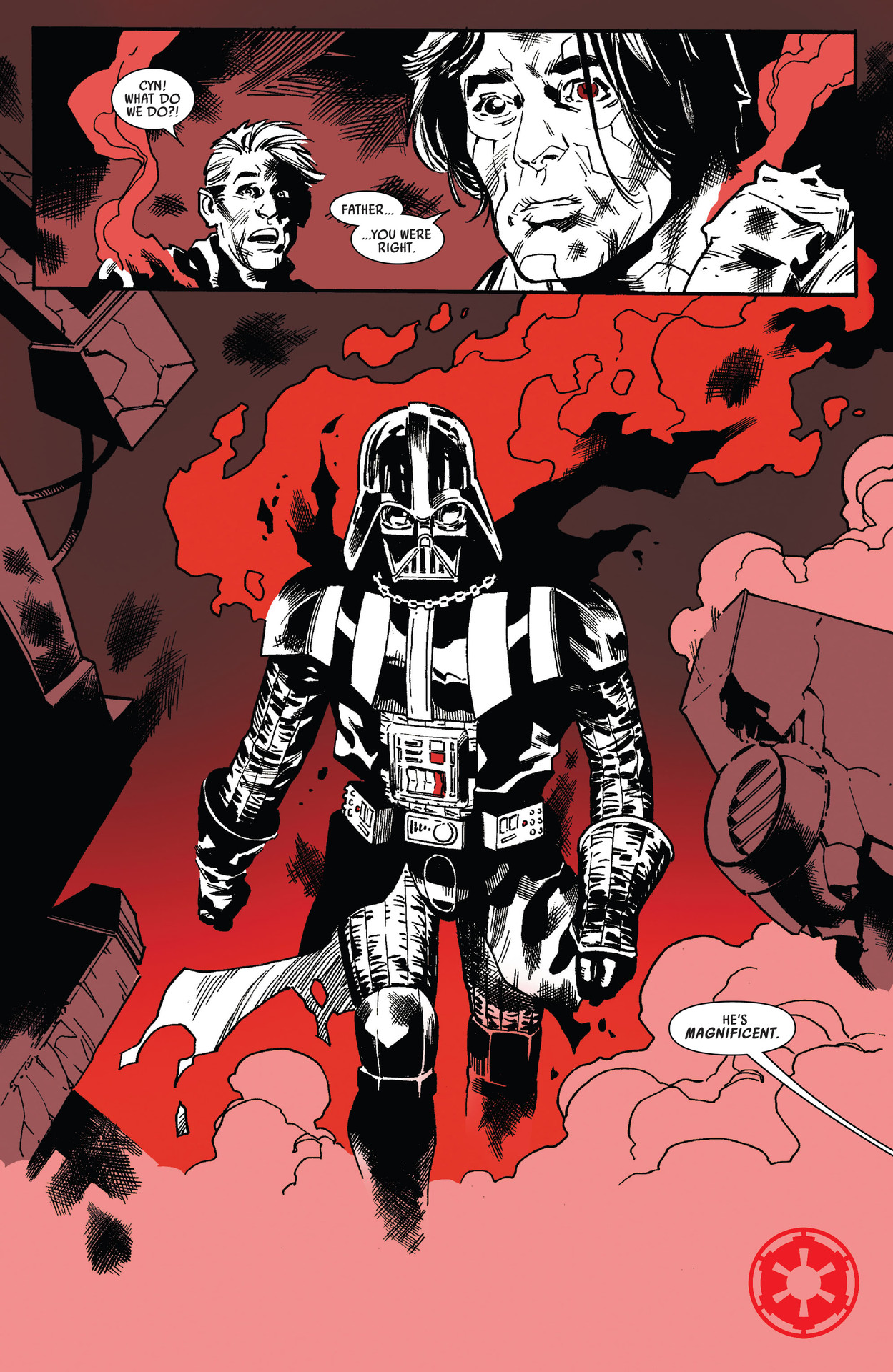 Read online Star Wars: Darth Vader - Black, White & Red comic -  Issue #3 - 8