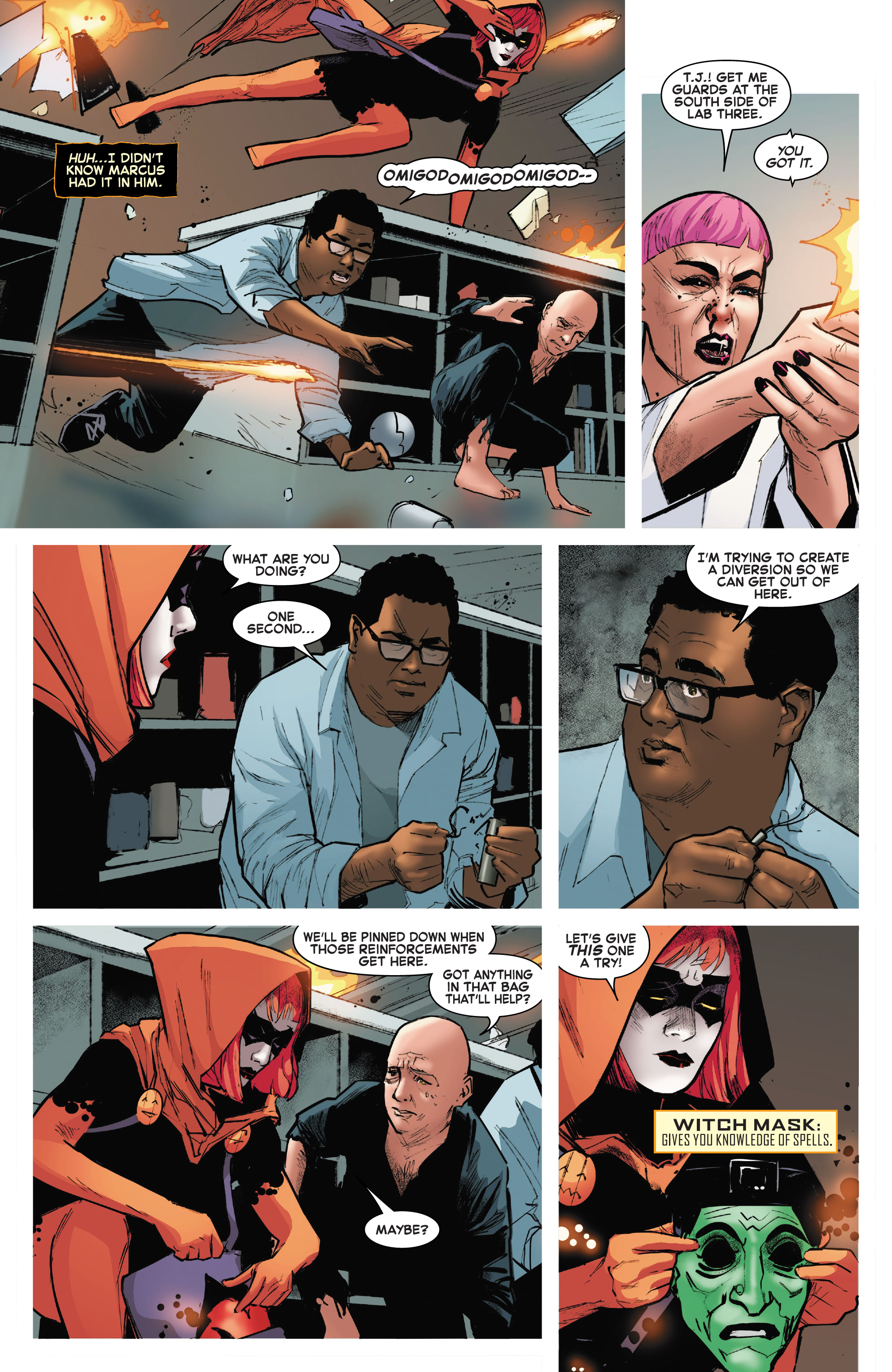 Read online Hallows' Eve comic -  Issue #4 - 5
