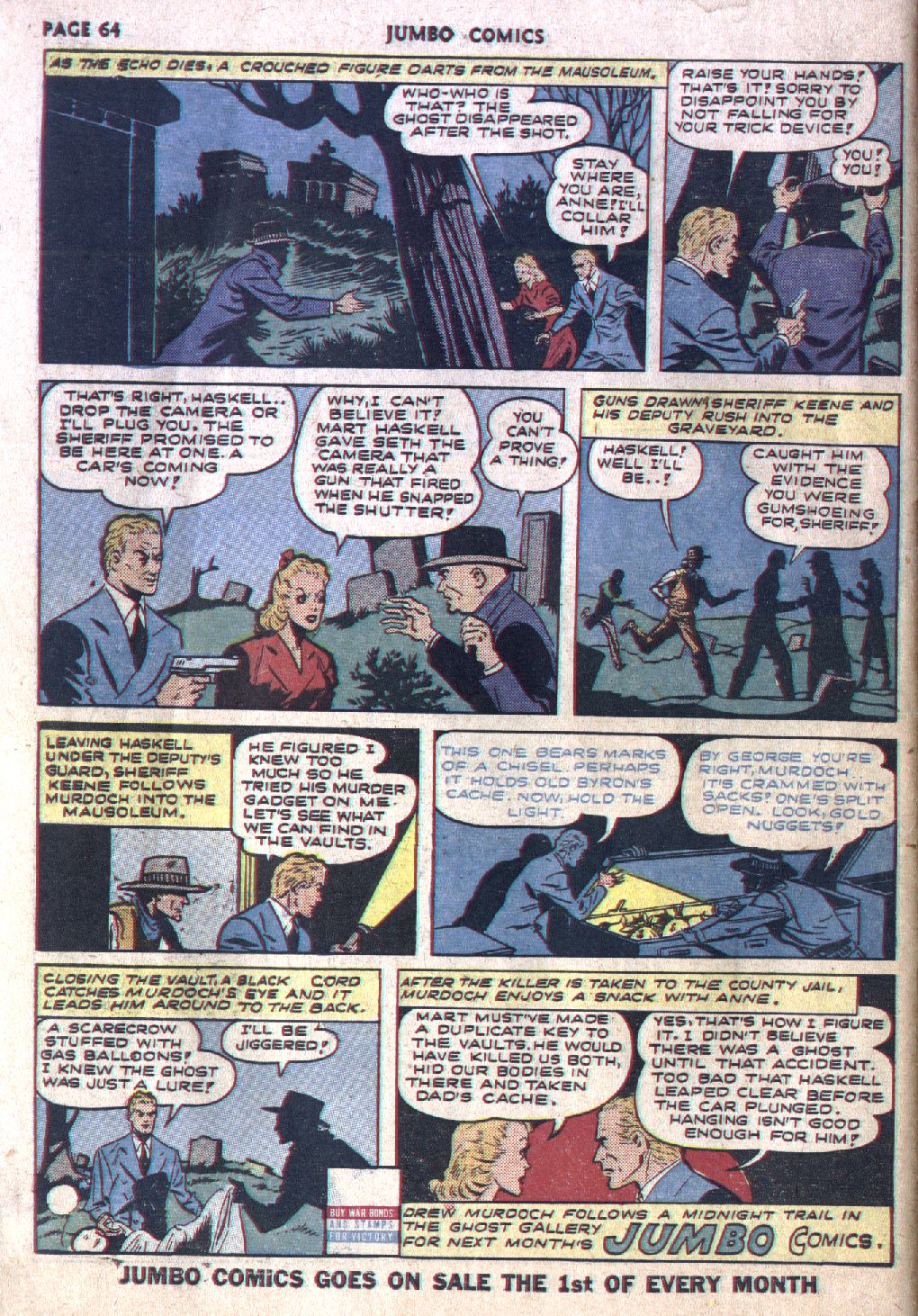 Read online Jumbo Comics comic -  Issue #51 - 68