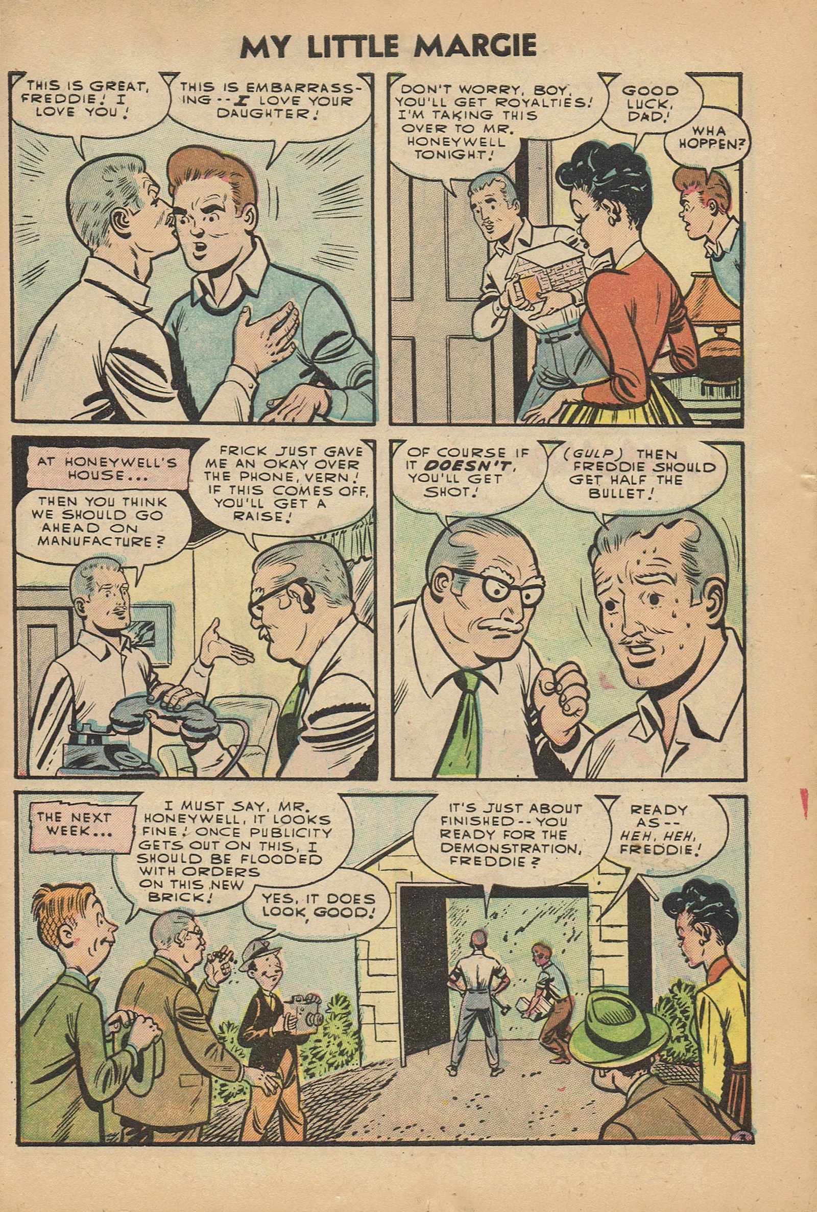 Read online My Little Margie (1954) comic -  Issue #9 - 5