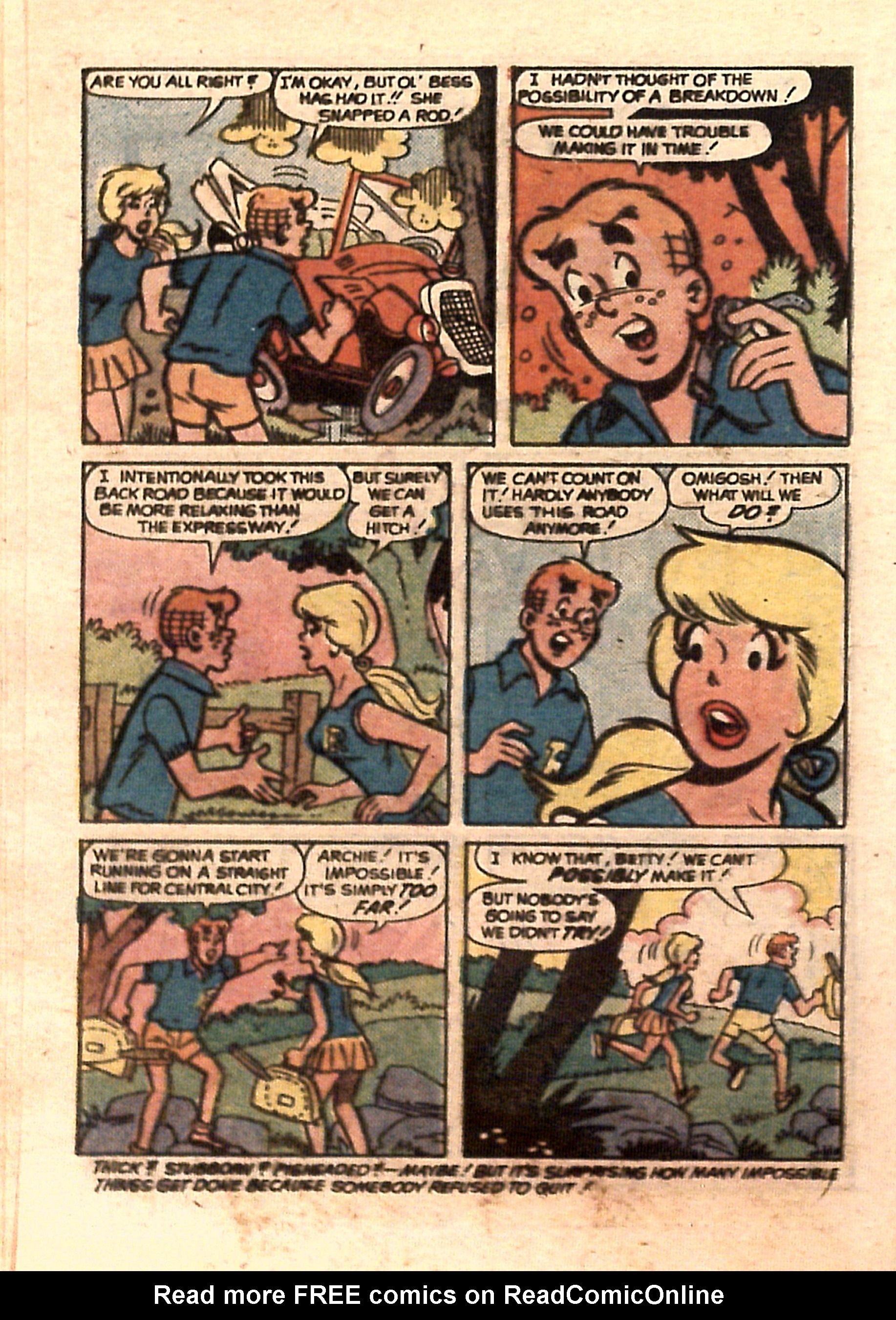 Read online Archie...Archie Andrews, Where Are You? Digest Magazine comic -  Issue #15 - 20