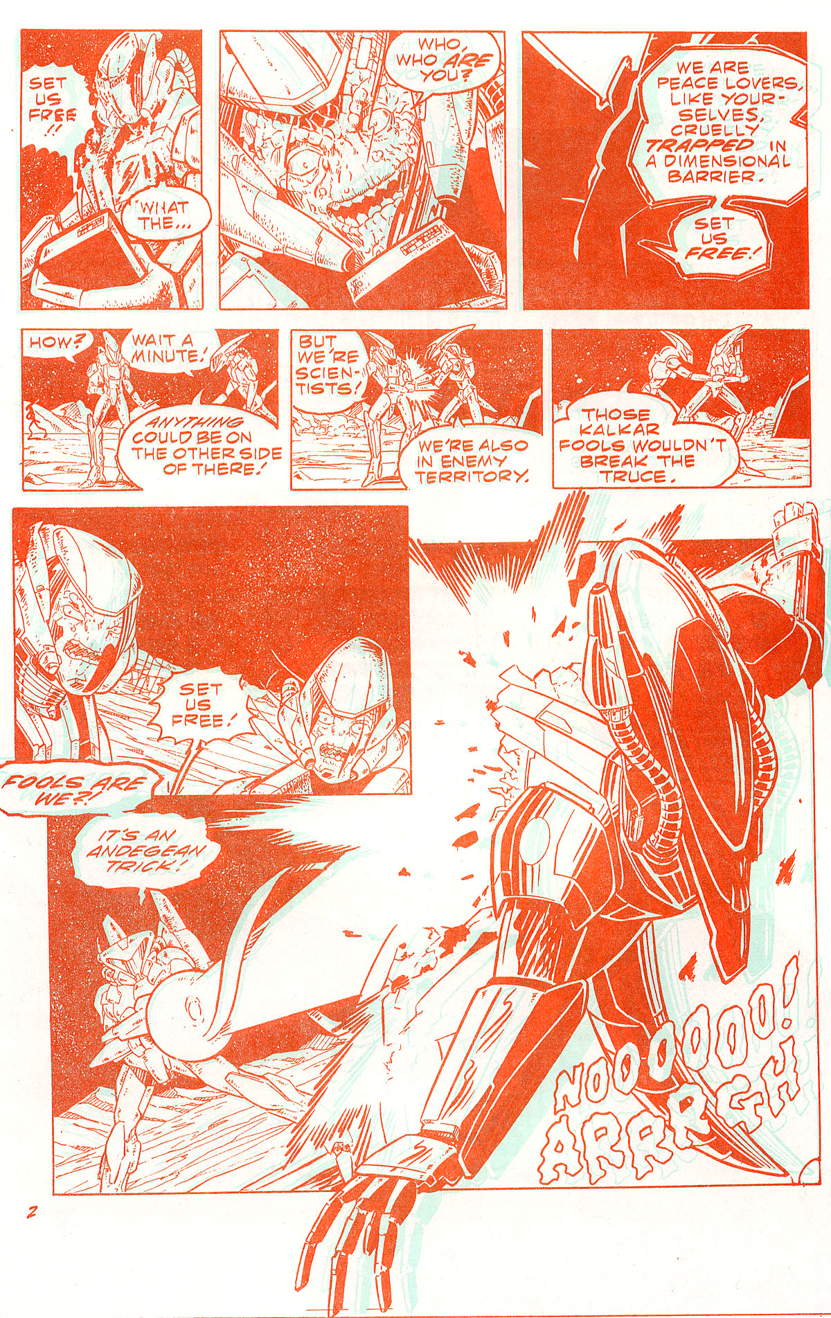 Read online Blackthorne 3-D Series comic -  Issue #37 - 4