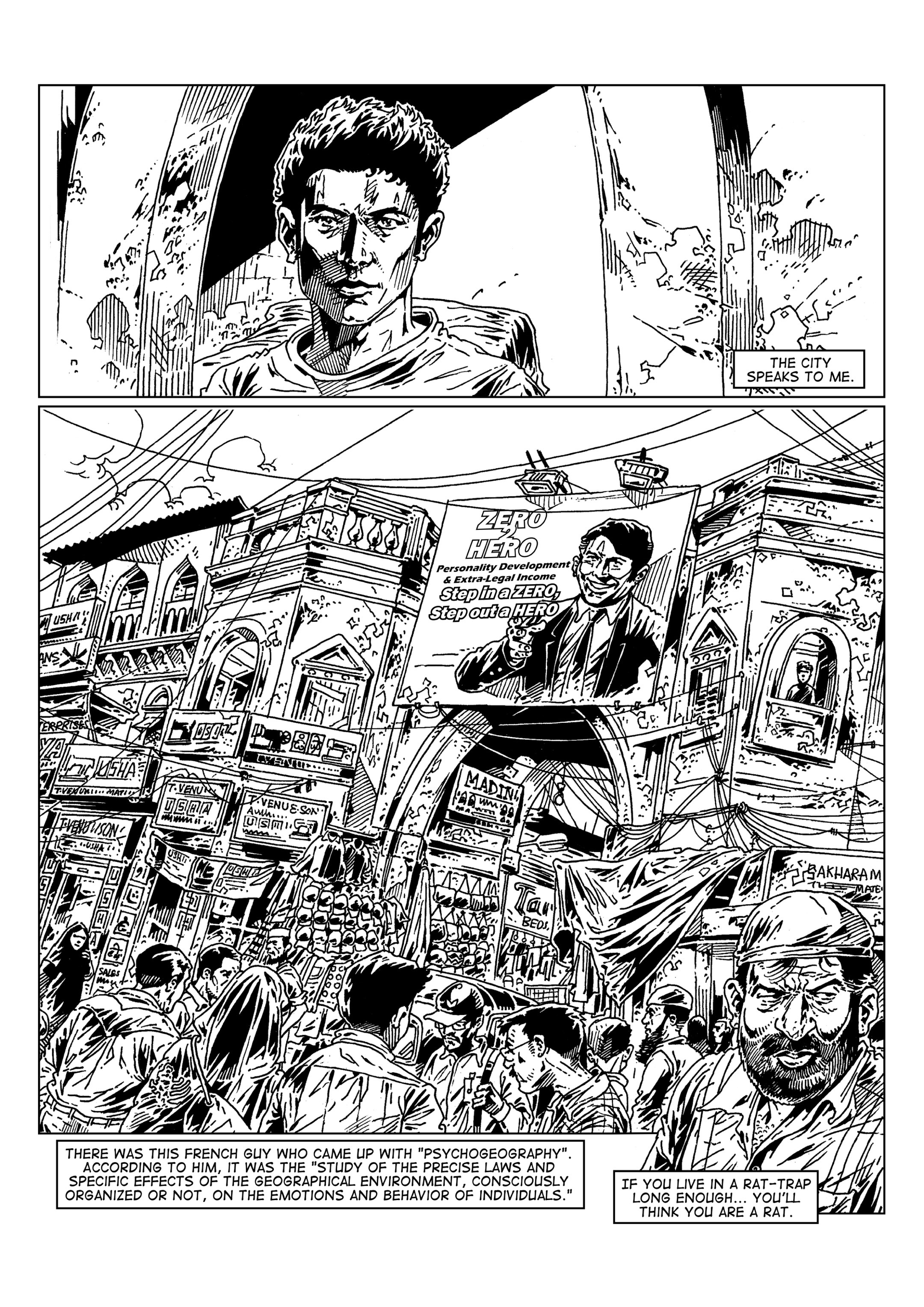 Read online Hyderabad: A Graphic Novel comic -  Issue # TPB - 35