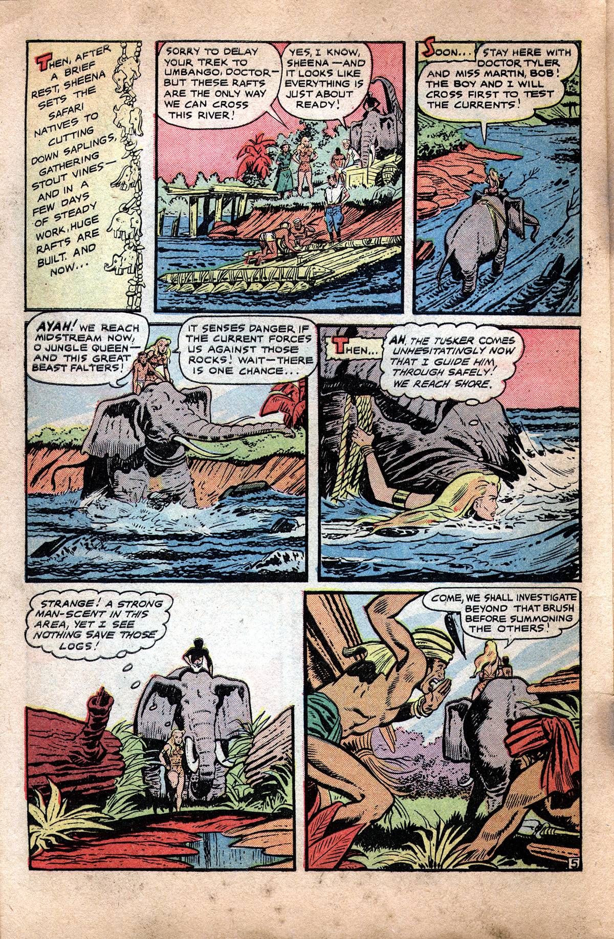 Read online Jumbo Comics comic -  Issue #149 - 8