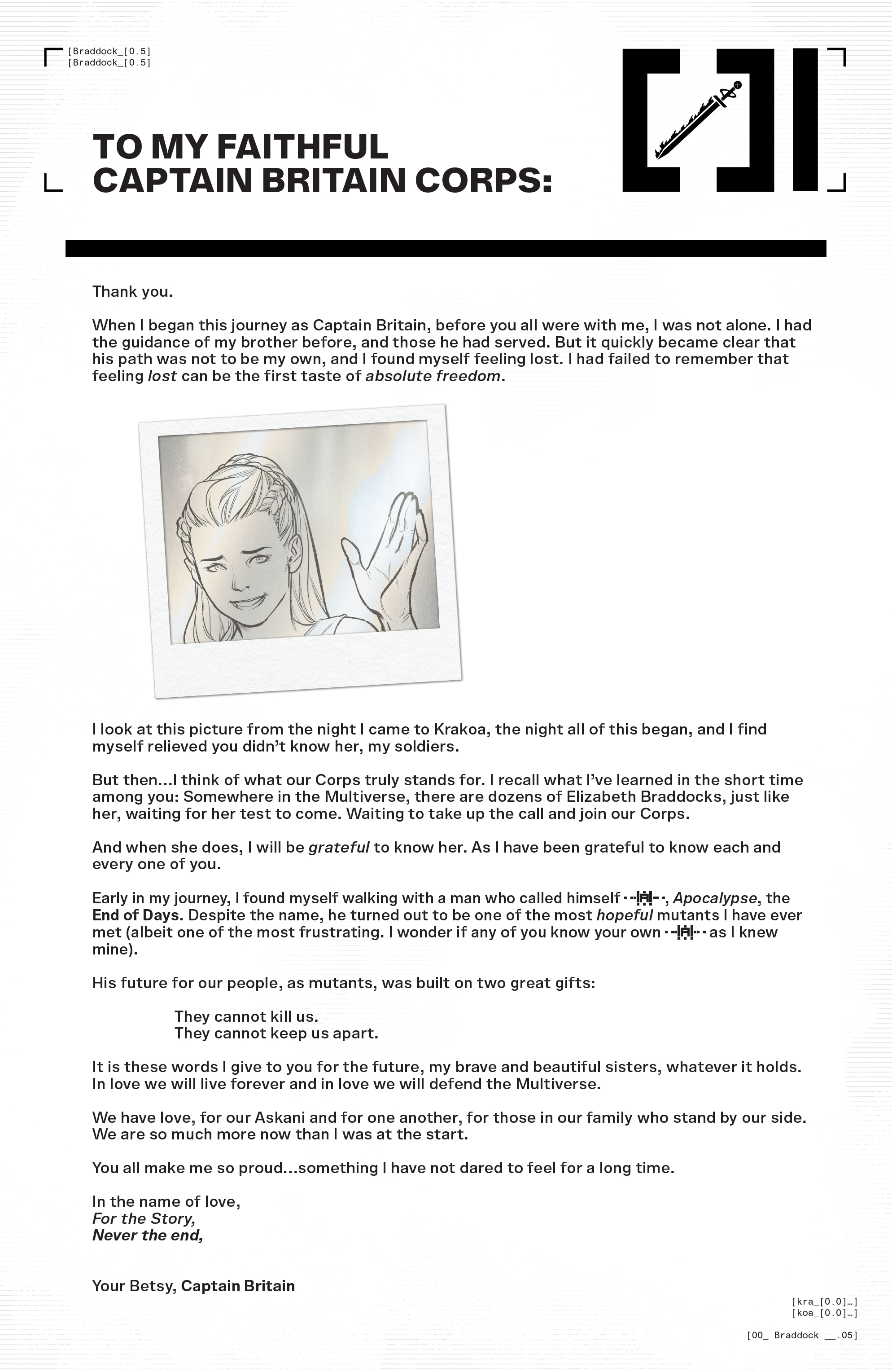 Read online Betsy Braddock: Captain Britain comic -  Issue #5 - 24