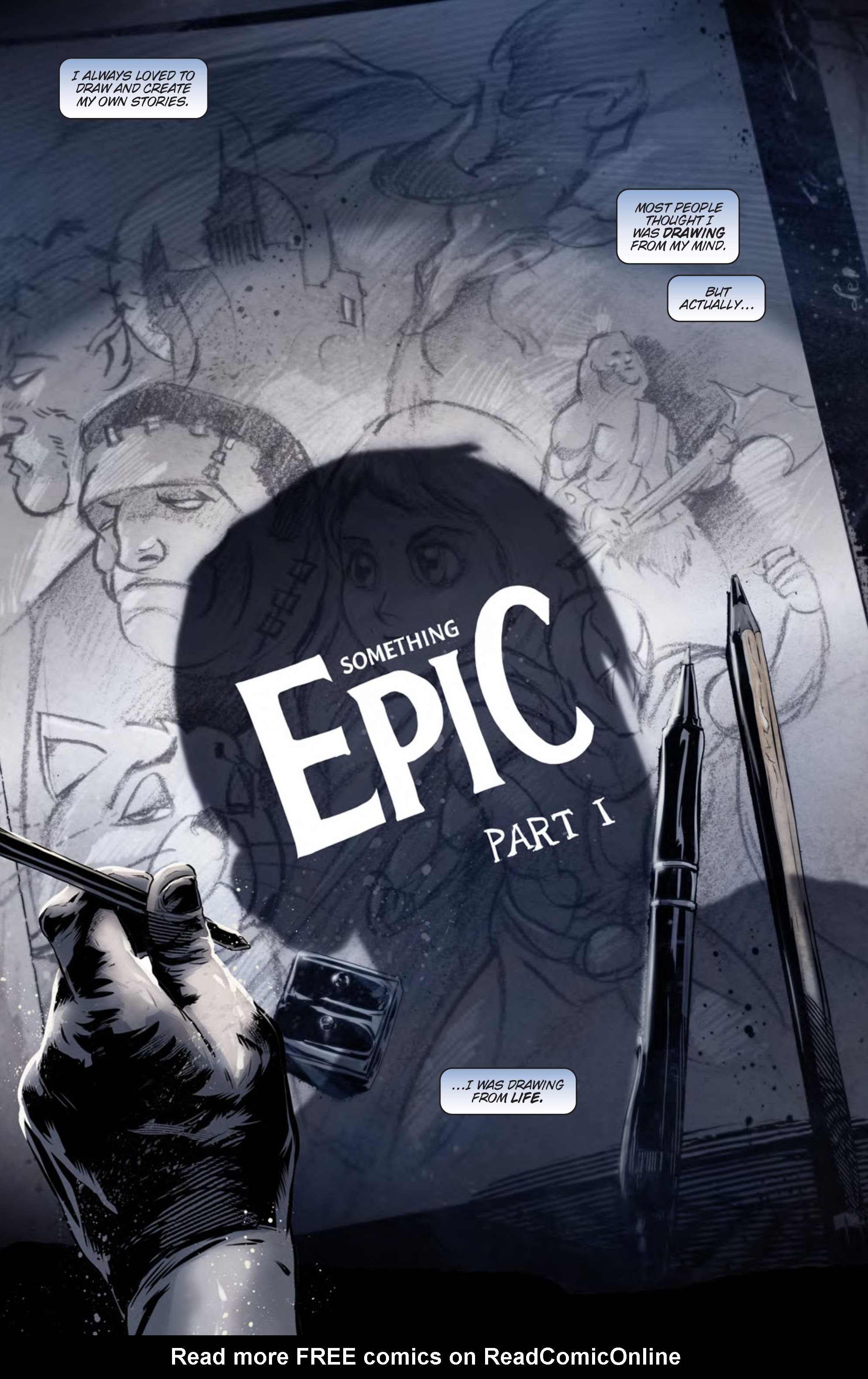 Read online Something Epic comic -  Issue #1 - 8