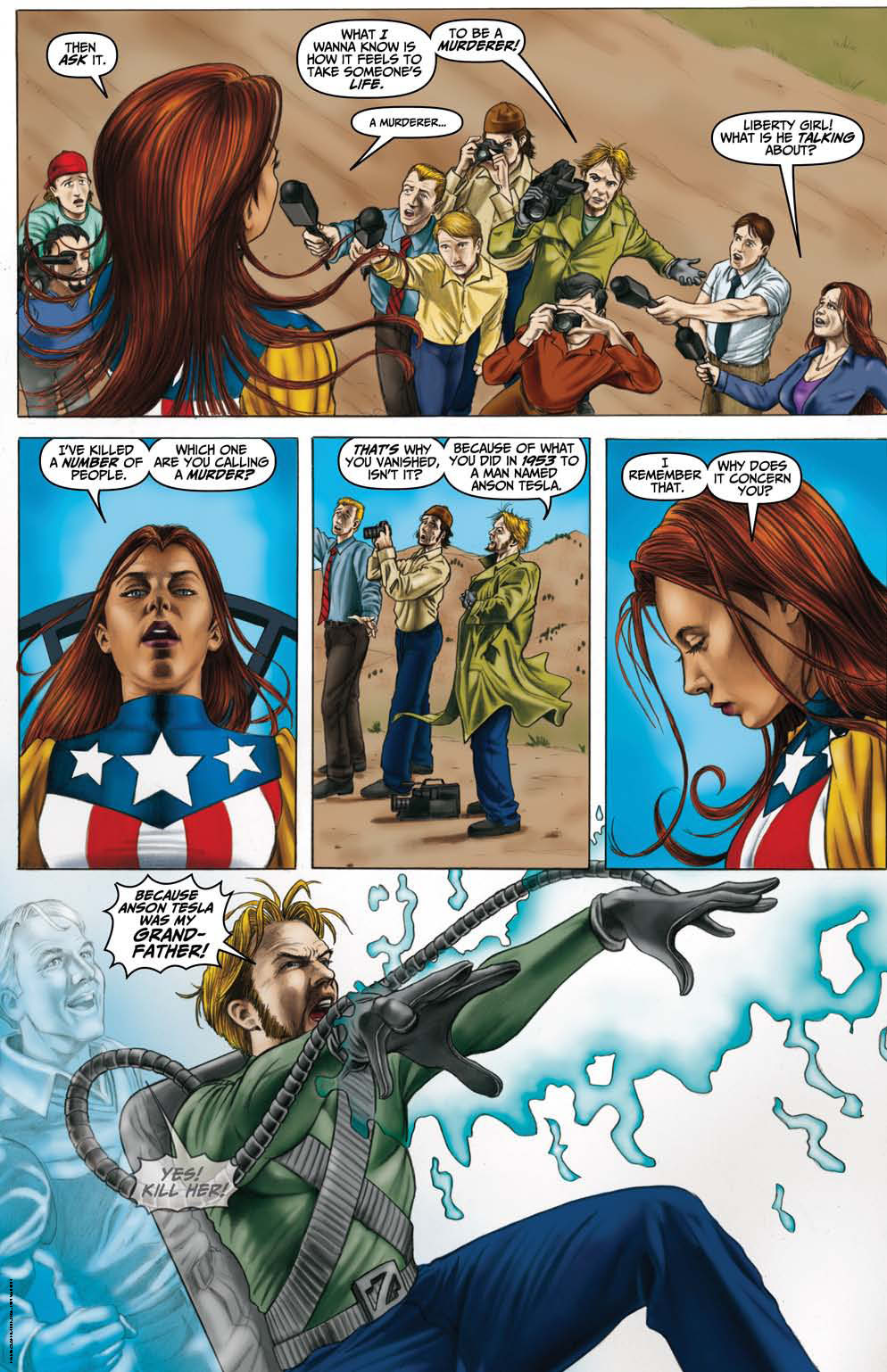 Read online Liberty Girl comic -  Issue #3 - 11