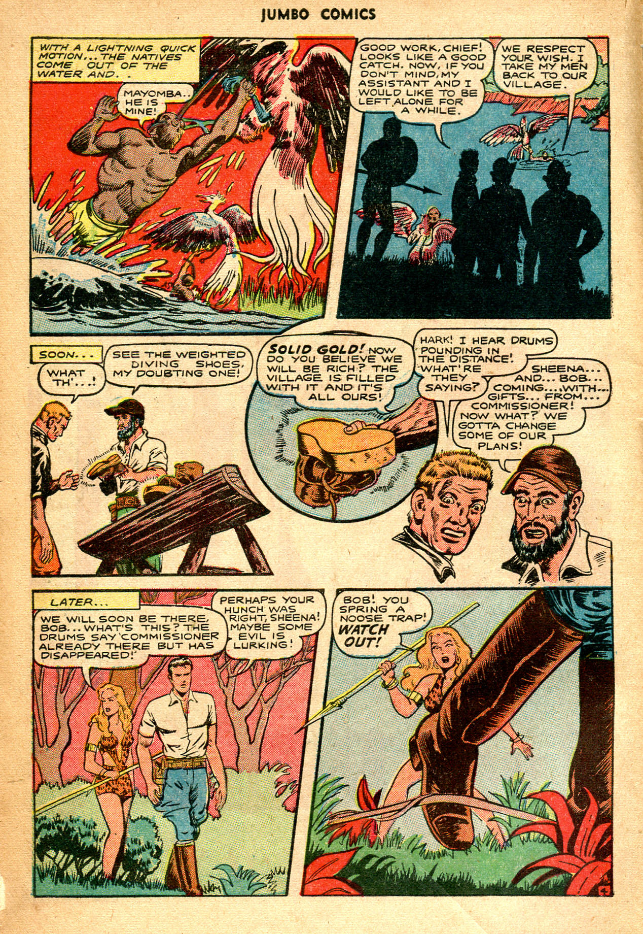 Read online Jumbo Comics comic -  Issue #85 - 8