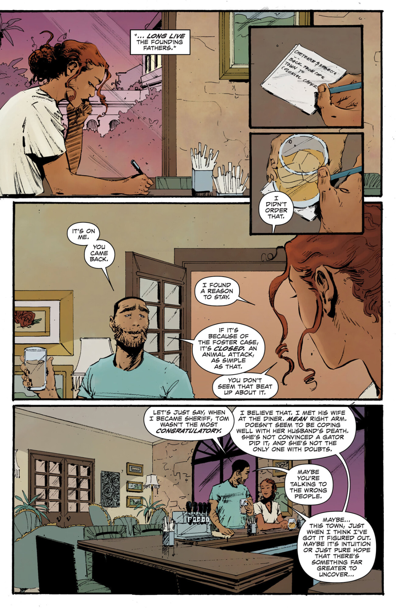 Read online Dark Spaces: Good Deeds comic -  Issue #2 - 20