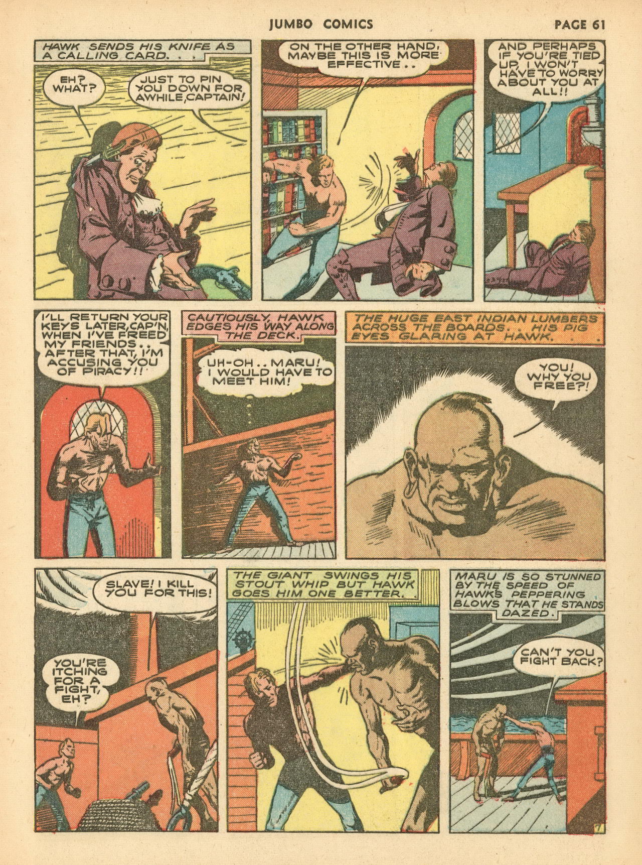 Read online Jumbo Comics comic -  Issue #29 - 63
