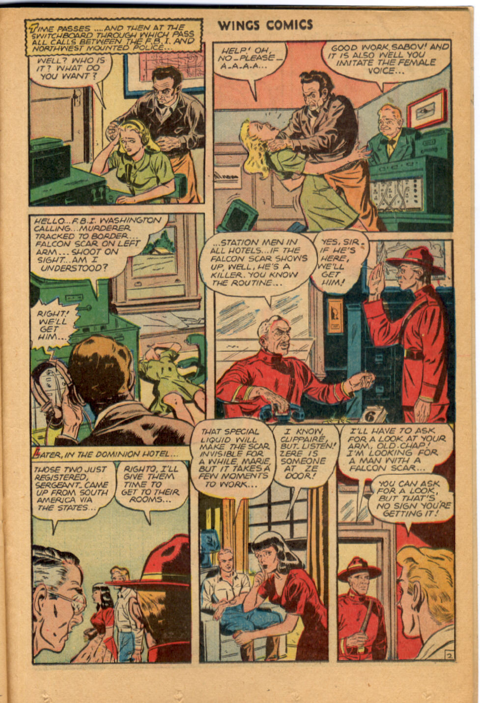 Read online Wings Comics comic -  Issue #72 - 31