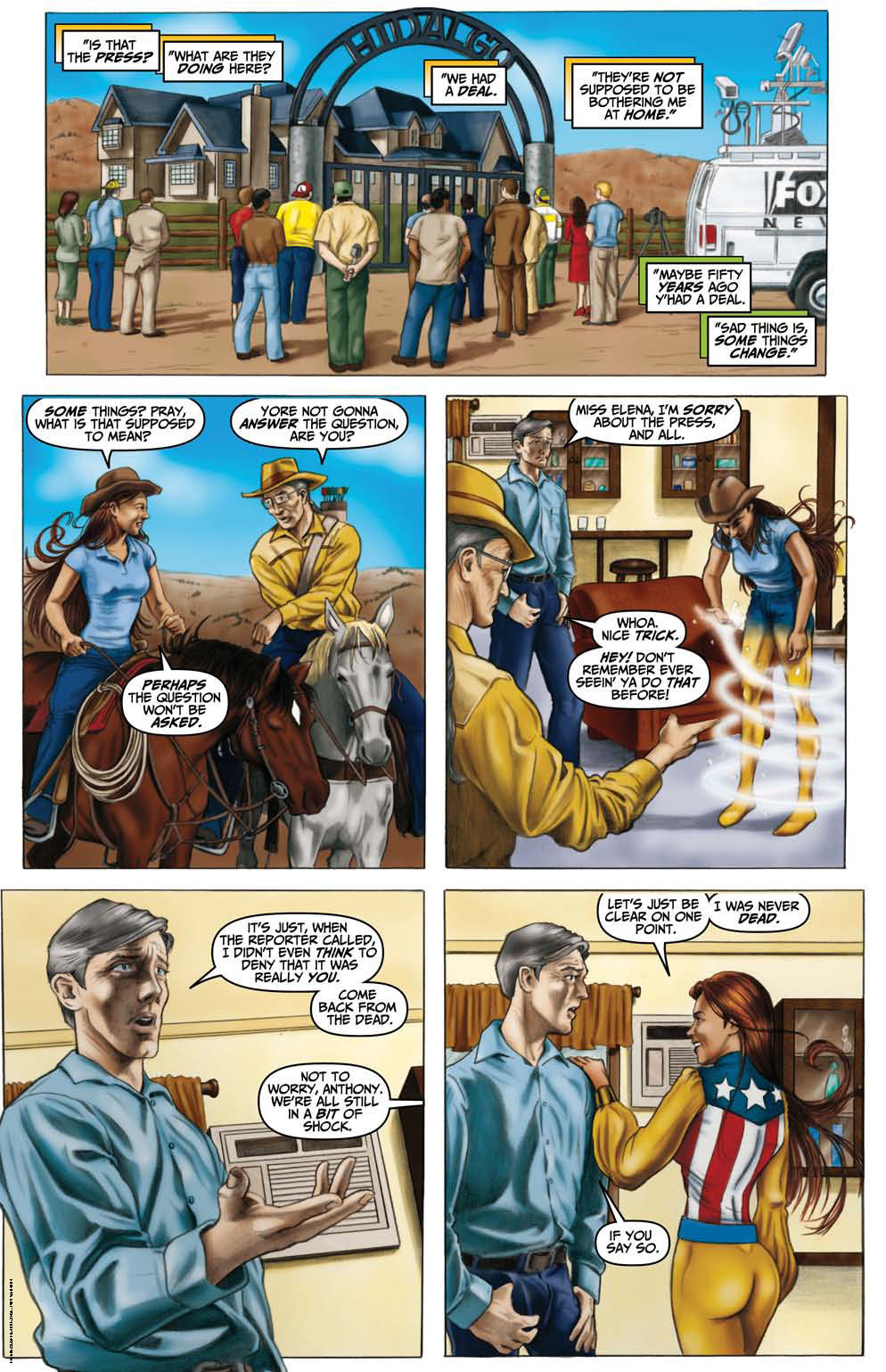 Read online Liberty Girl comic -  Issue #3 - 8