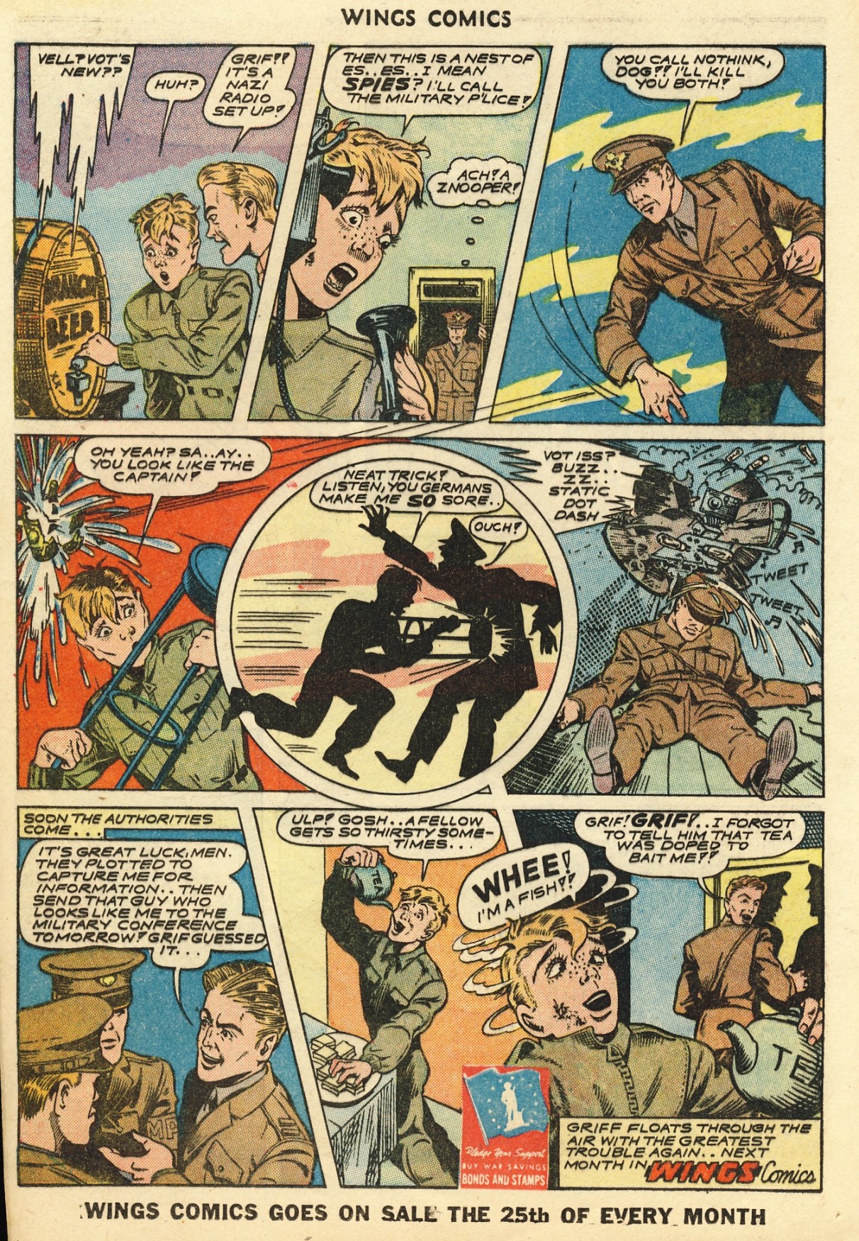 Read online Wings Comics comic -  Issue #36 - 19