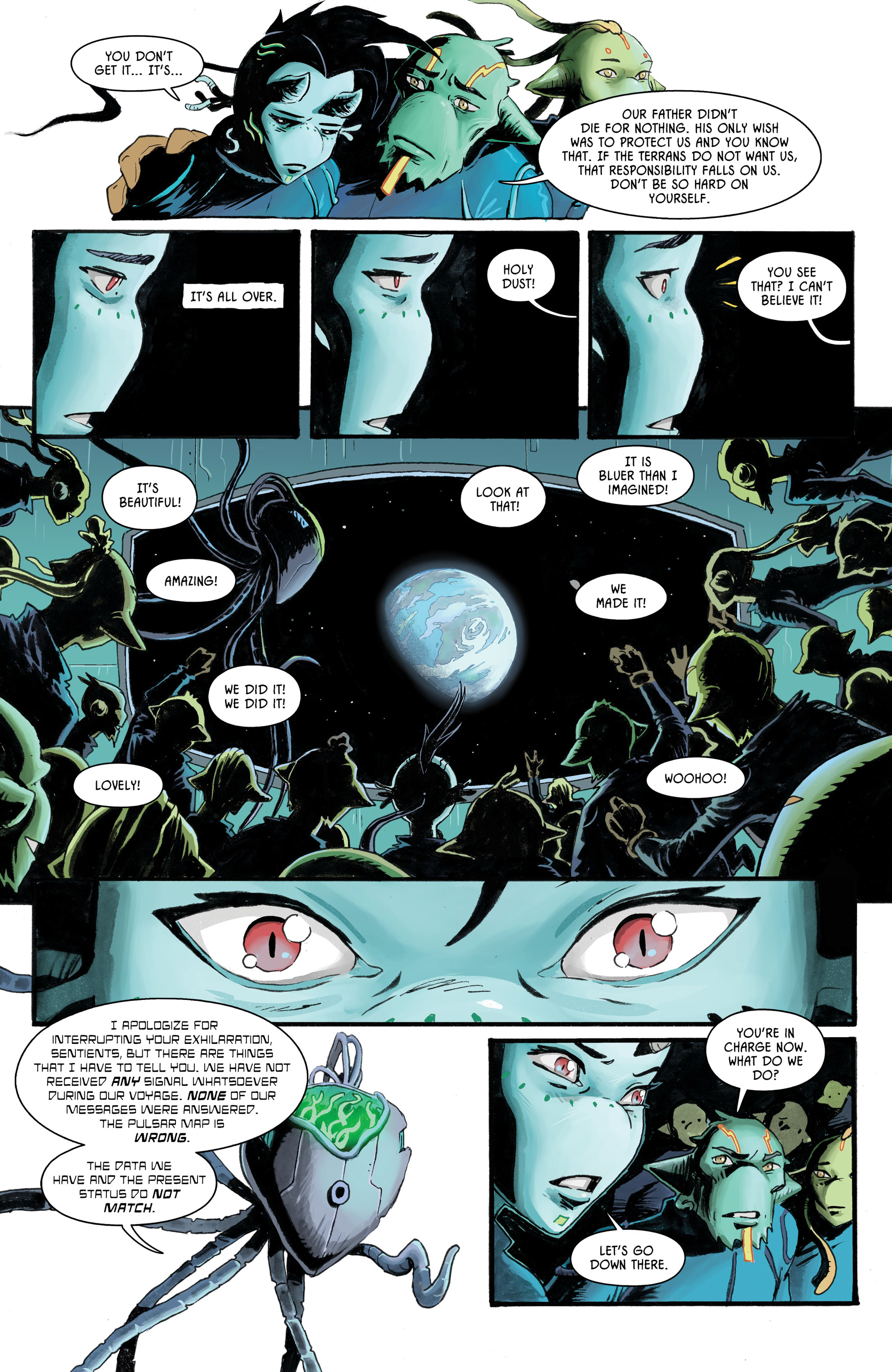 Read online Voyagis comic -  Issue #5 - 25