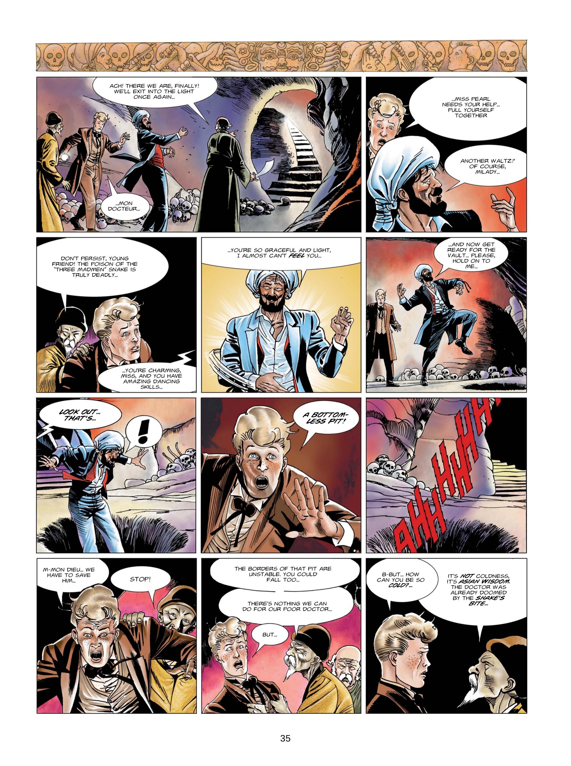 Read online Docteur Mystère comic -  Issue #3 - 36