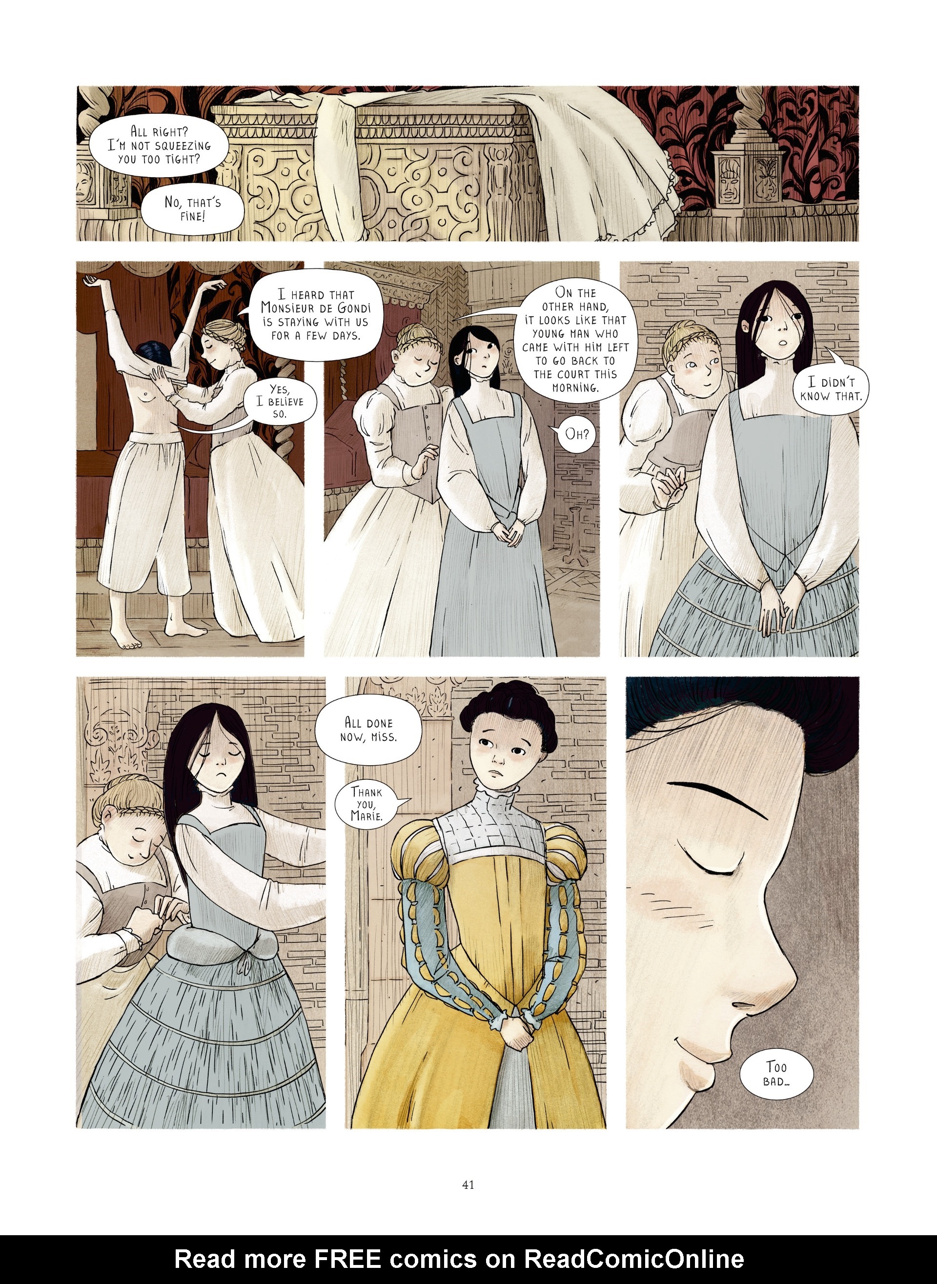 Read online Catherine de' Medici, The Flying Squadron: The Good Girl comic -  Issue # TPB - 40
