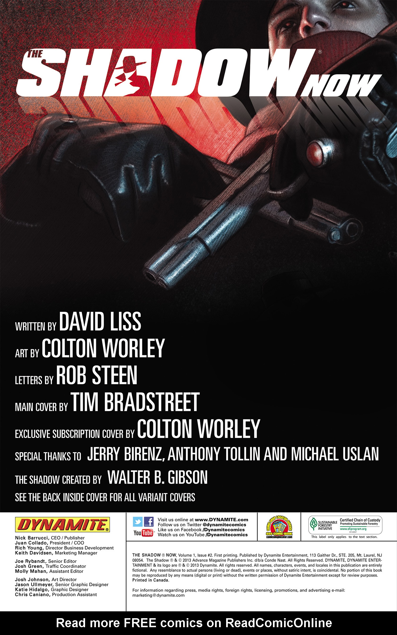Read online The Shadow Now comic -  Issue #2 - 2