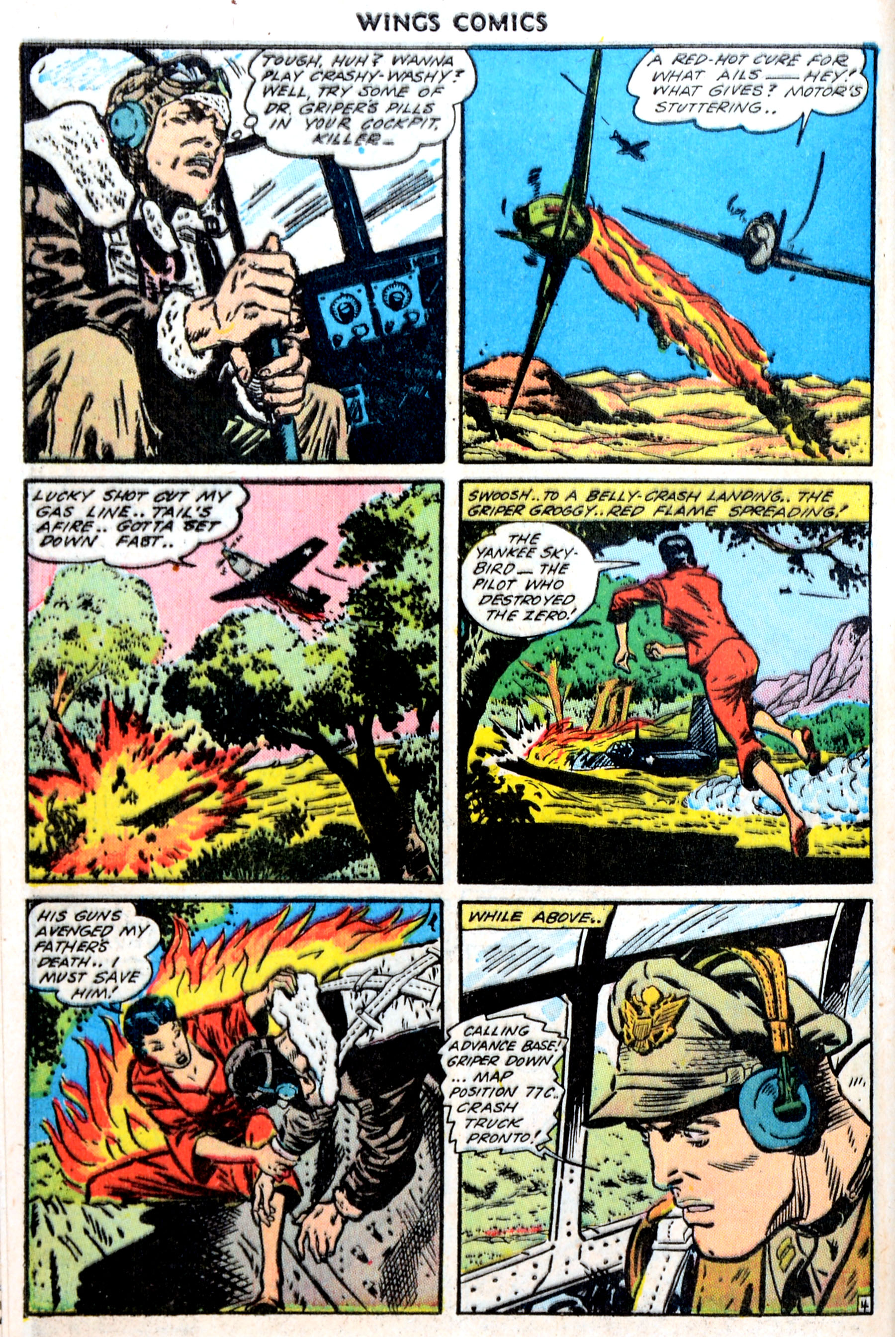 Read online Wings Comics comic -  Issue #47 - 6