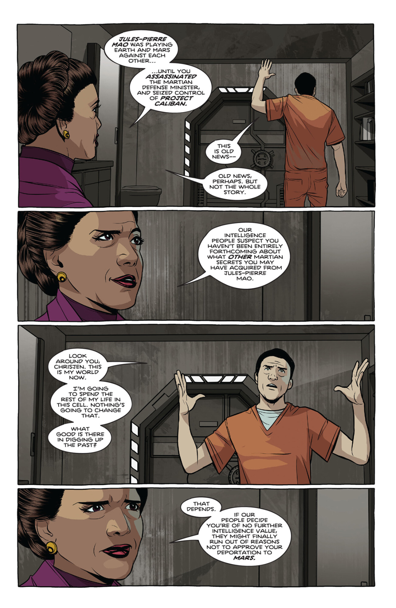 Read online The Expanse: Dragon Tooth comic -  Issue #3 - 11