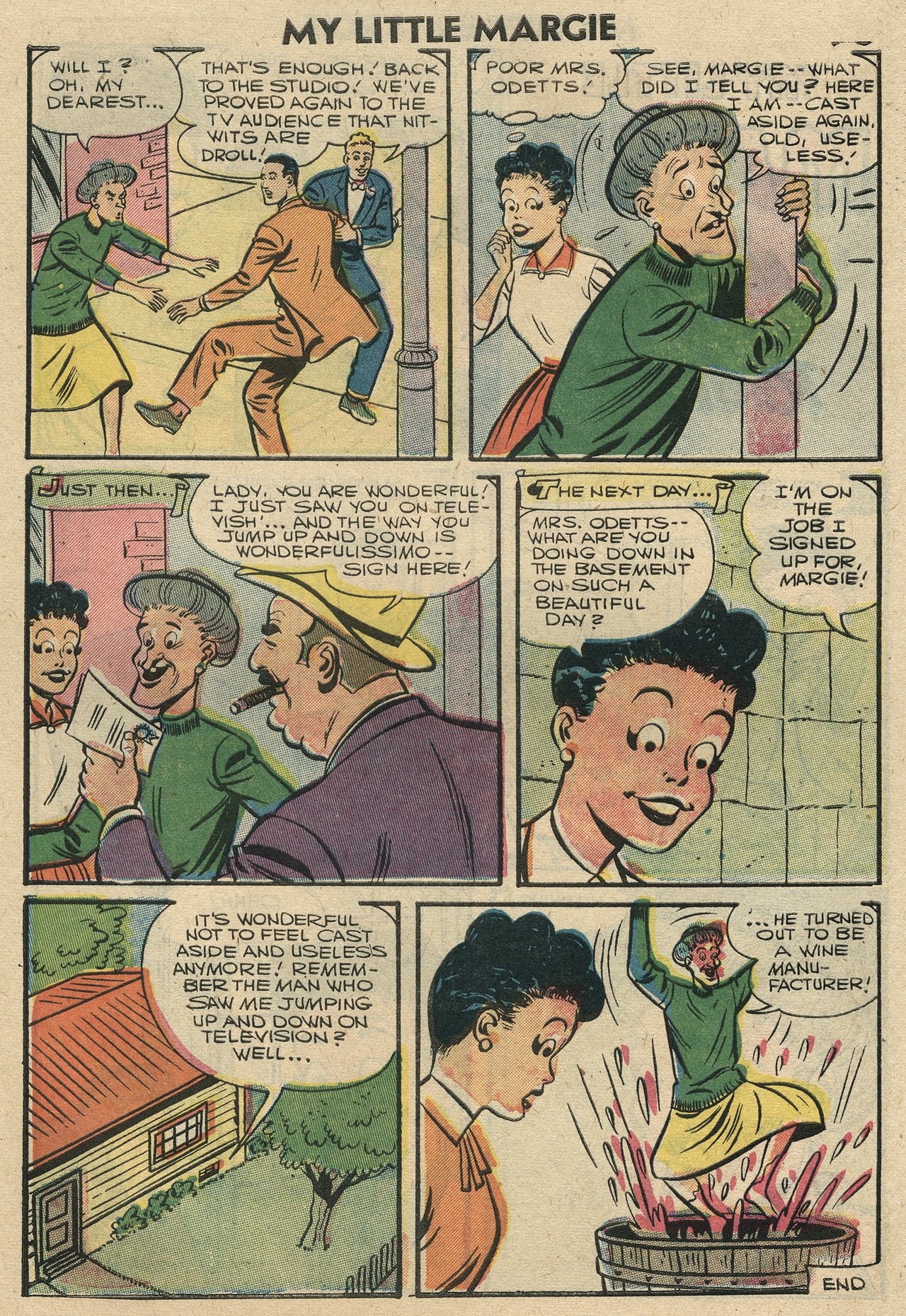 Read online My Little Margie (1954) comic -  Issue #14 - 27