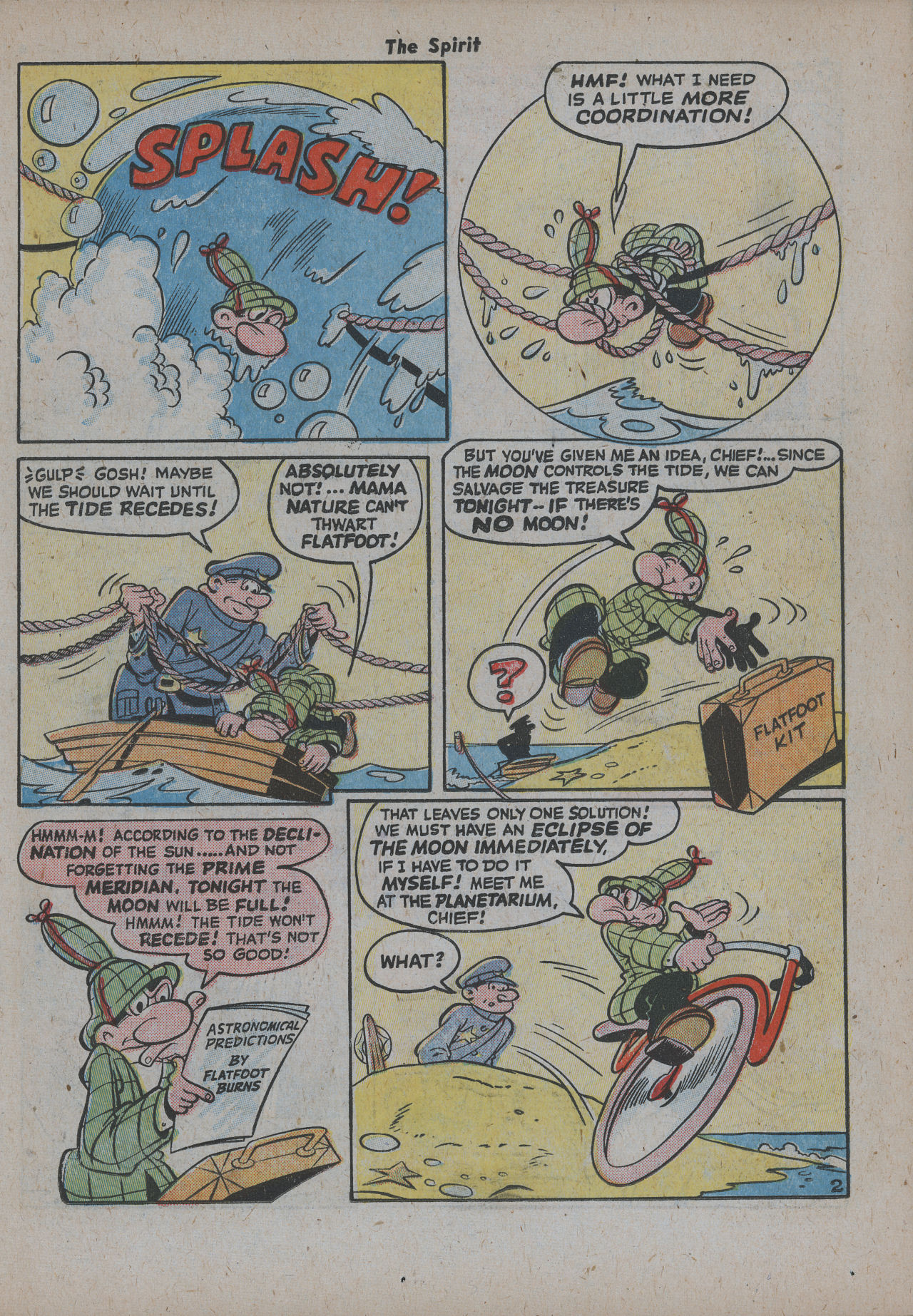 Read online The Spirit (1944) comic -  Issue #17 - 19