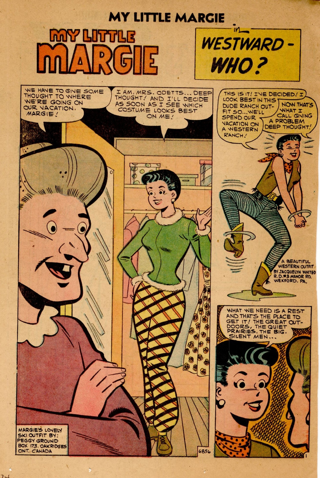 Read online My Little Margie (1954) comic -  Issue #32 - 25
