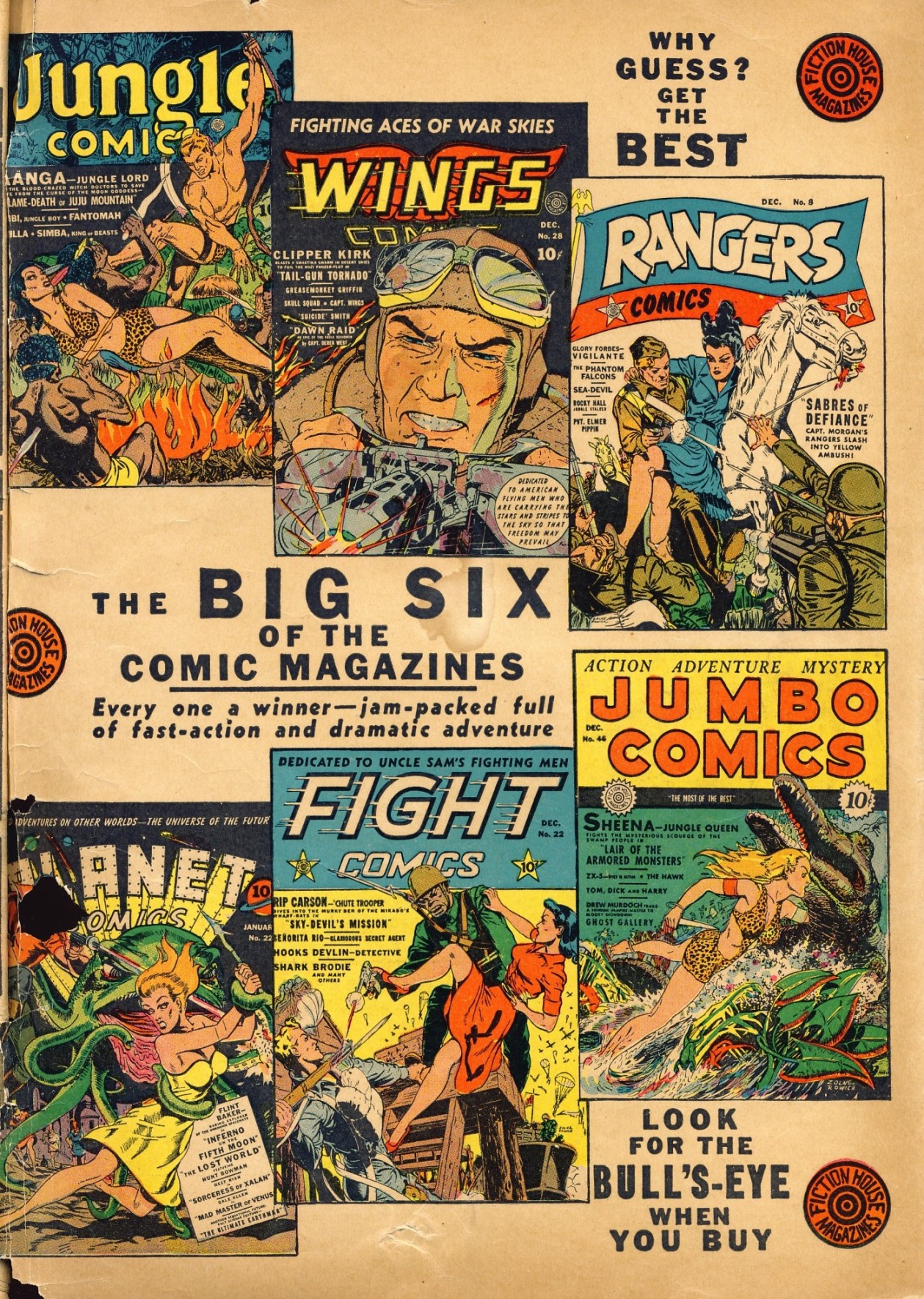 Read online Wings Comics comic -  Issue #29 - 67