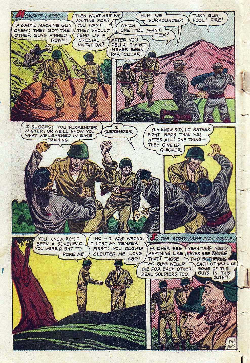 Read online G.I. in Battle (1957) comic -  Issue #4 - 34