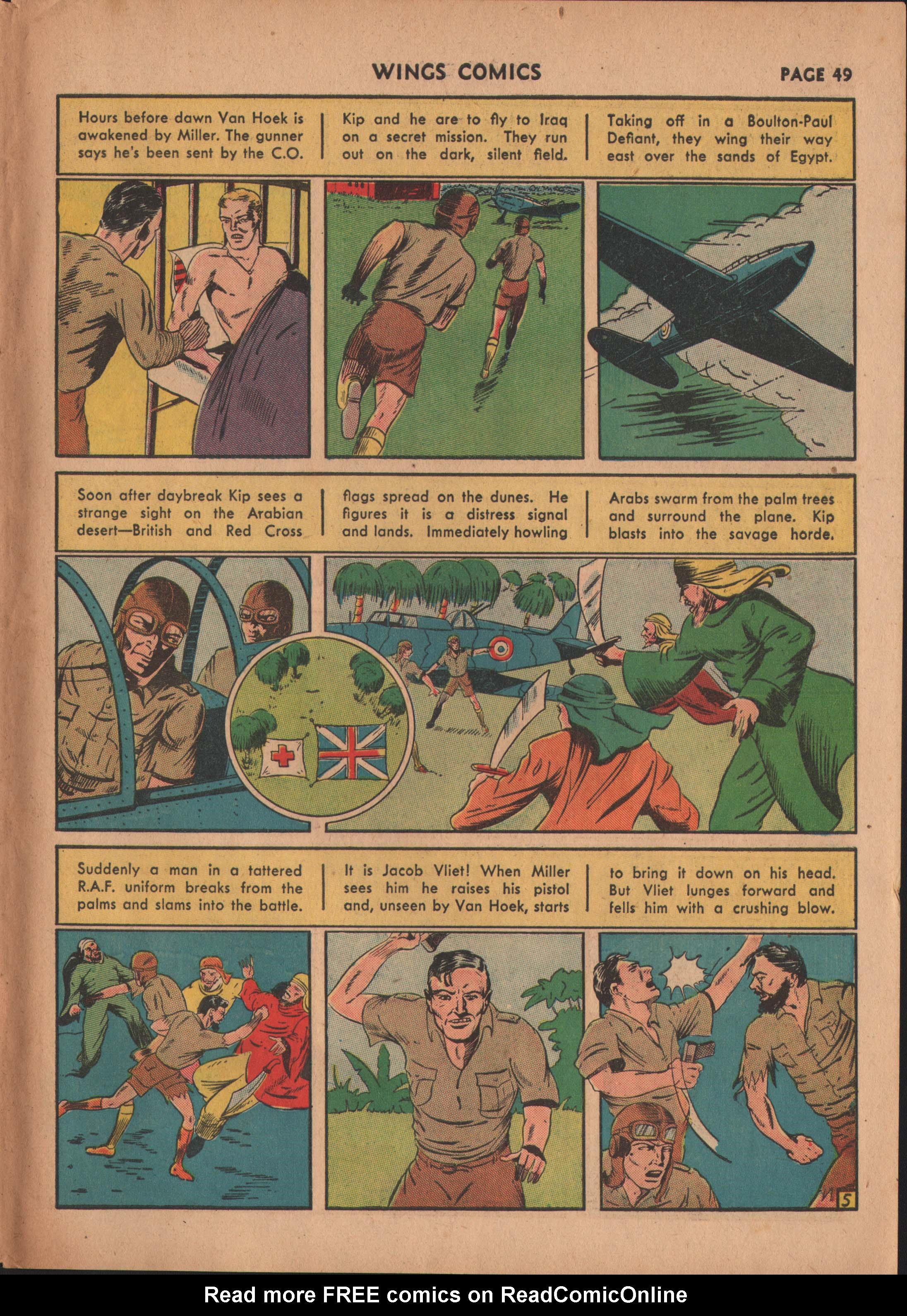 Read online Wings Comics comic -  Issue #13 - 51