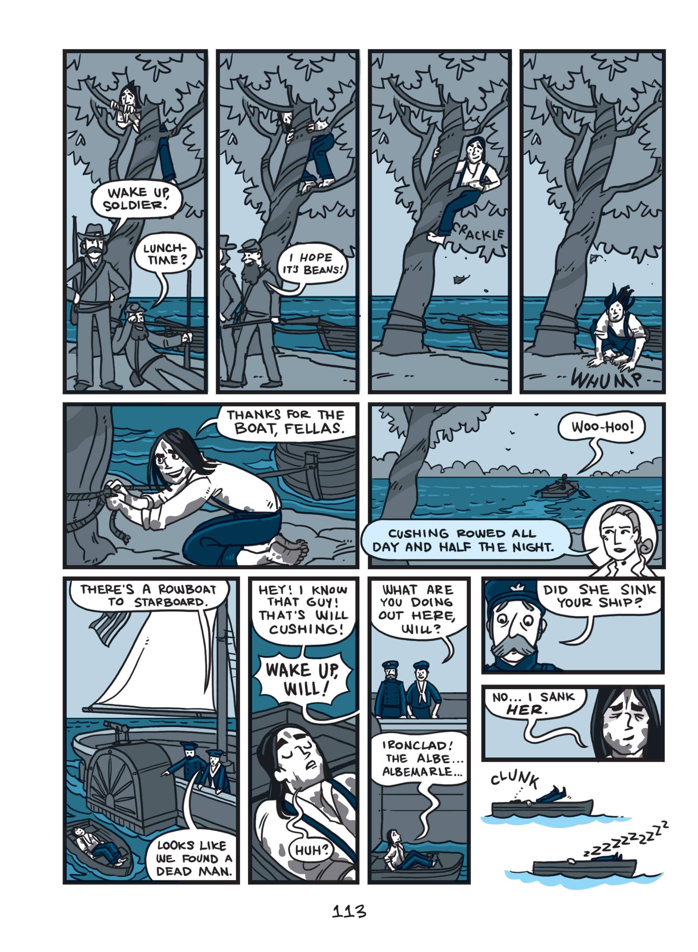 Read online Nathan Hale's Hazardous Tales comic -  Issue # TPB 2 - 115