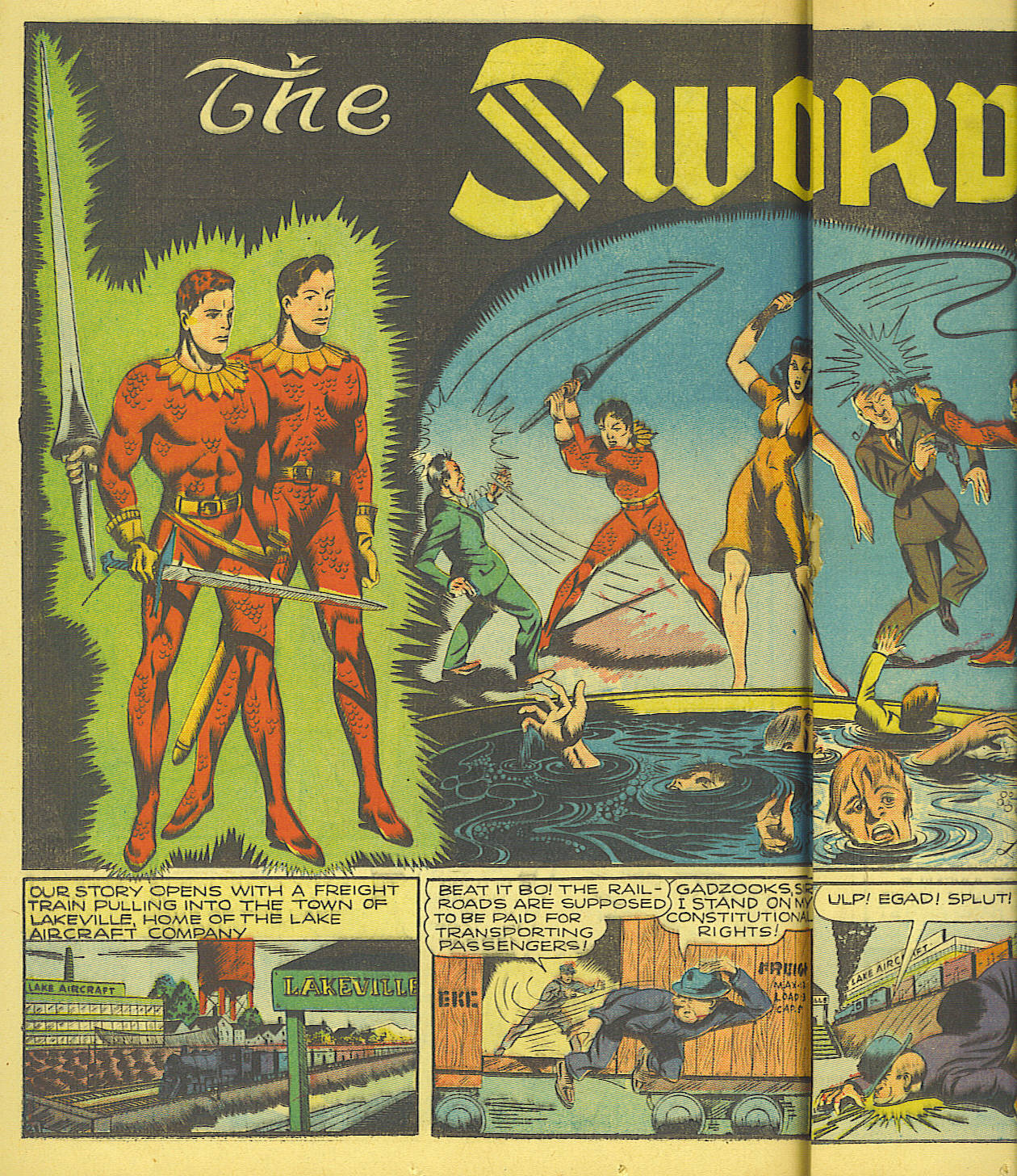 Read online Super-Mystery Comics comic -  Issue #18 - 29