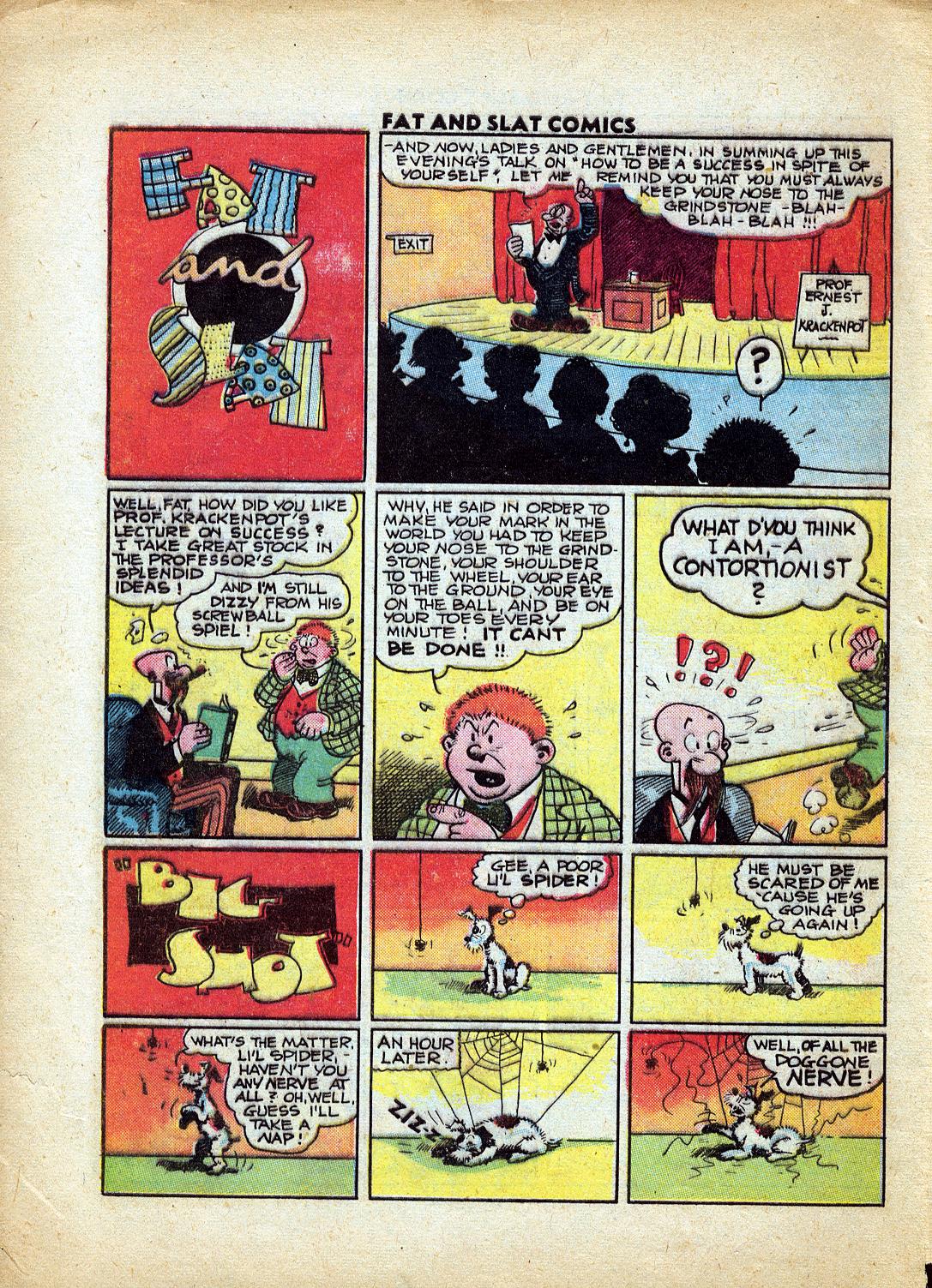 Read online Fat and Slat comic -  Issue #3 - 8