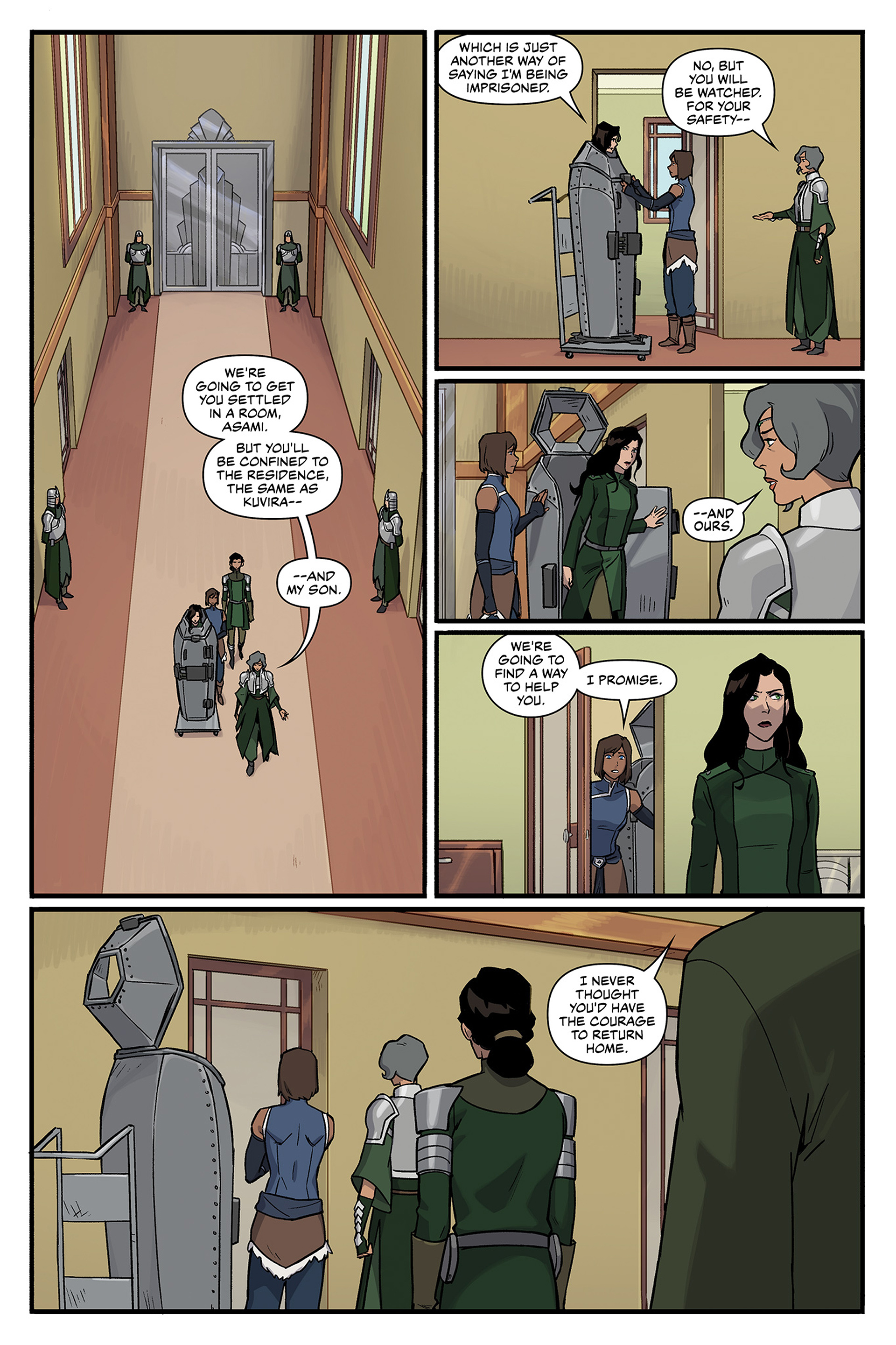 Read online The Legend of Korra: Ruins of the Empire Omnibus comic -  Issue # TPB (Part 2) - 51